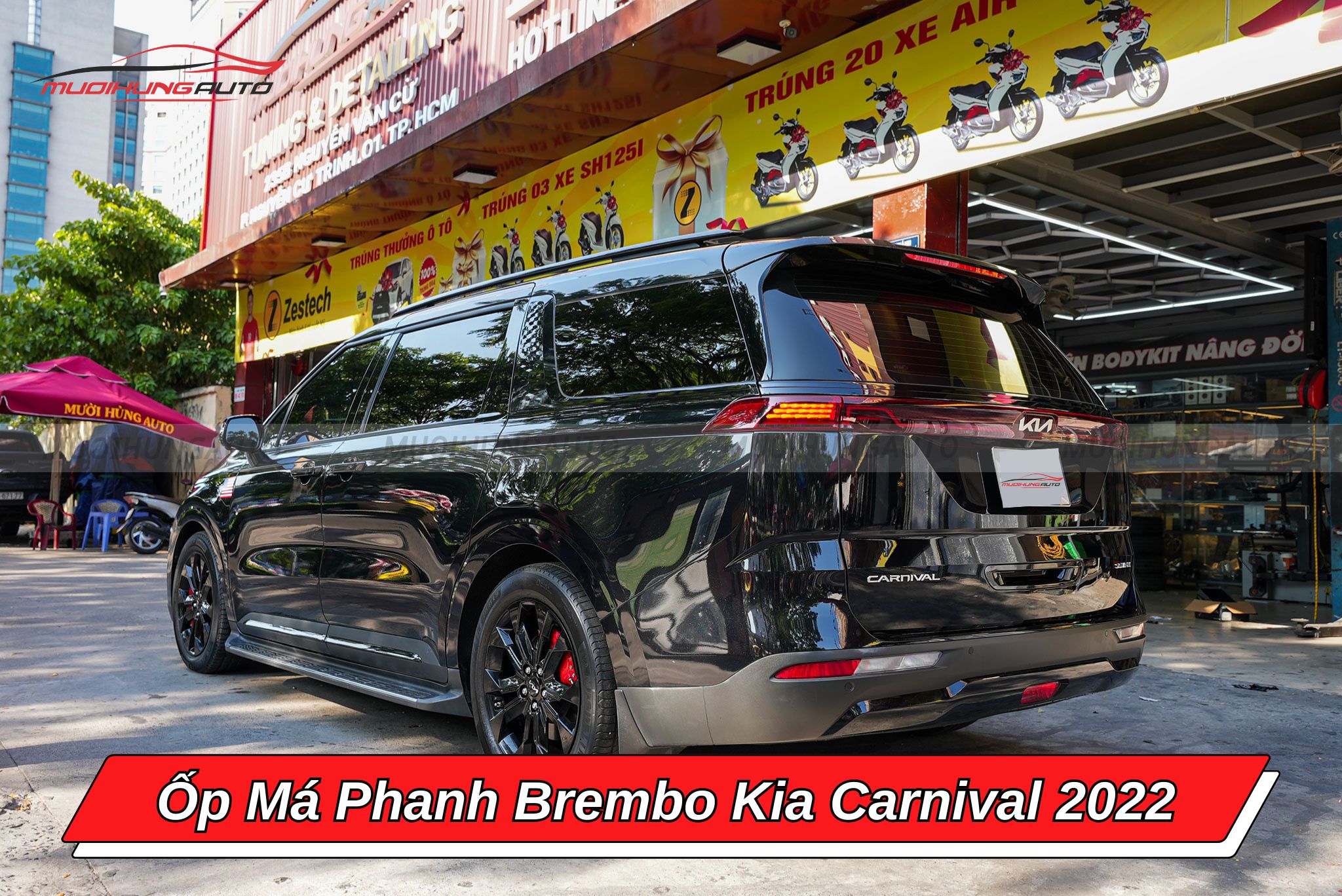 Ốp phanh Brembo Kia Carnival 2022
