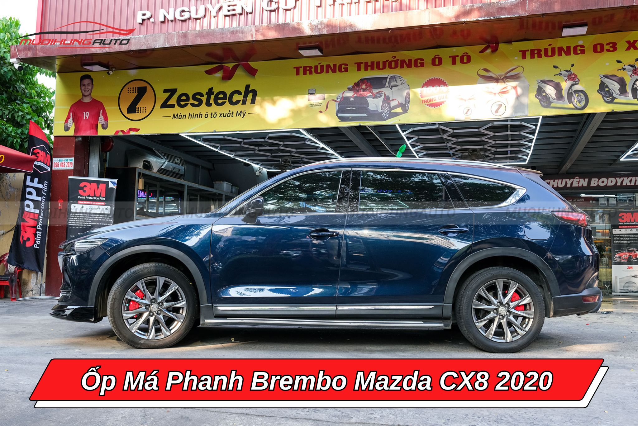 Ốp phanh Brembo Mazda CX8 2020