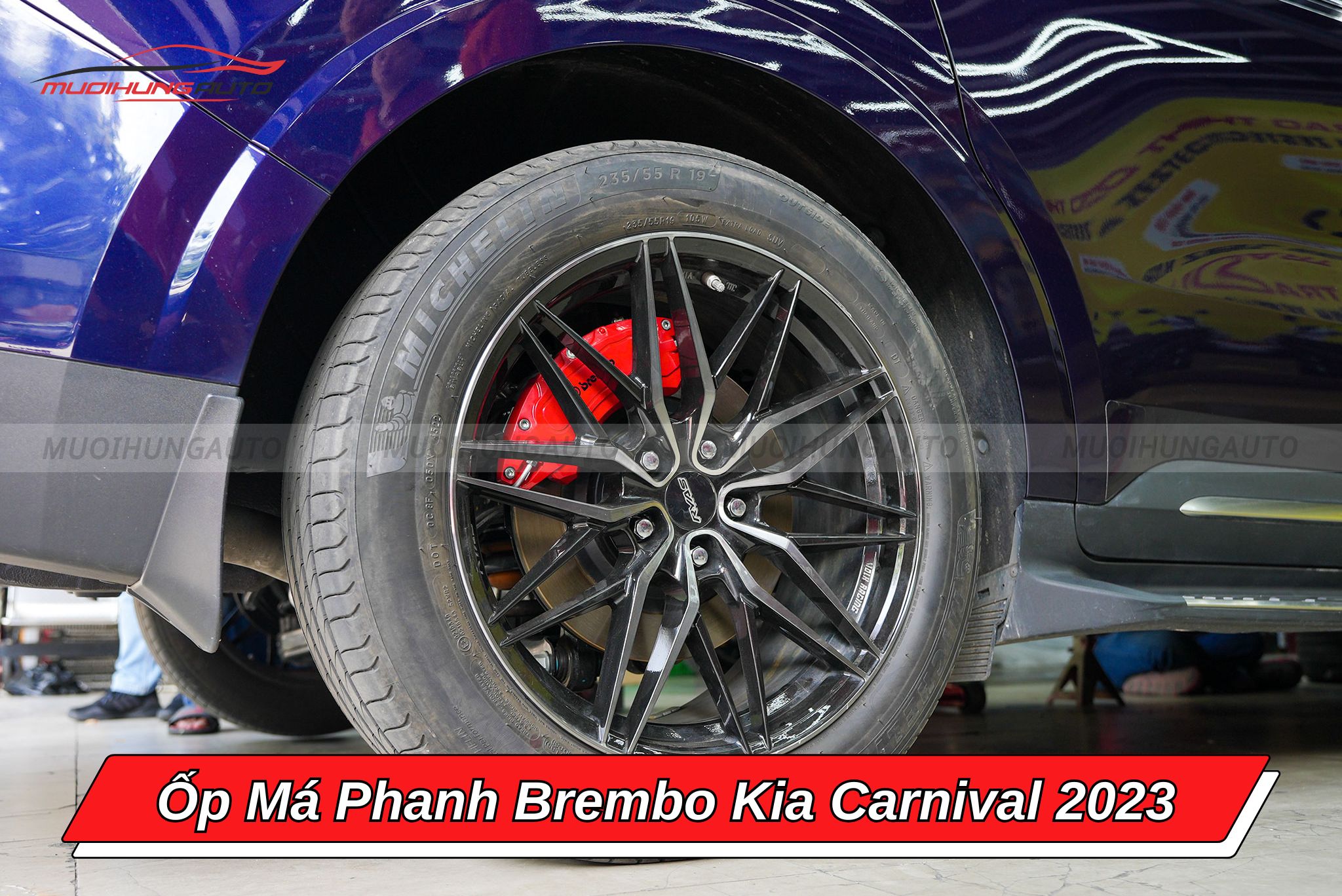 Ốp phanh Brembo ô tô Kia Carnival 2023