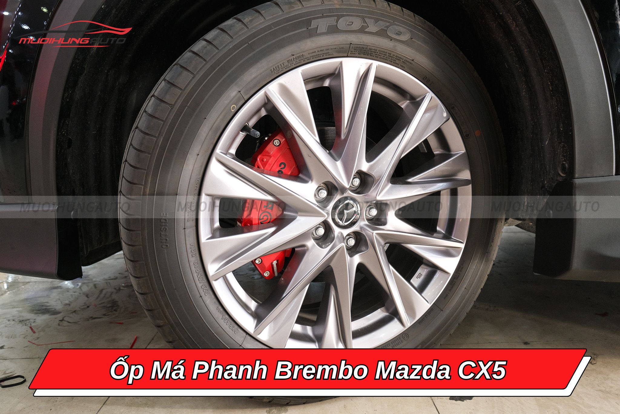 Ốp phanh Brembo ô tô Mazda CX5