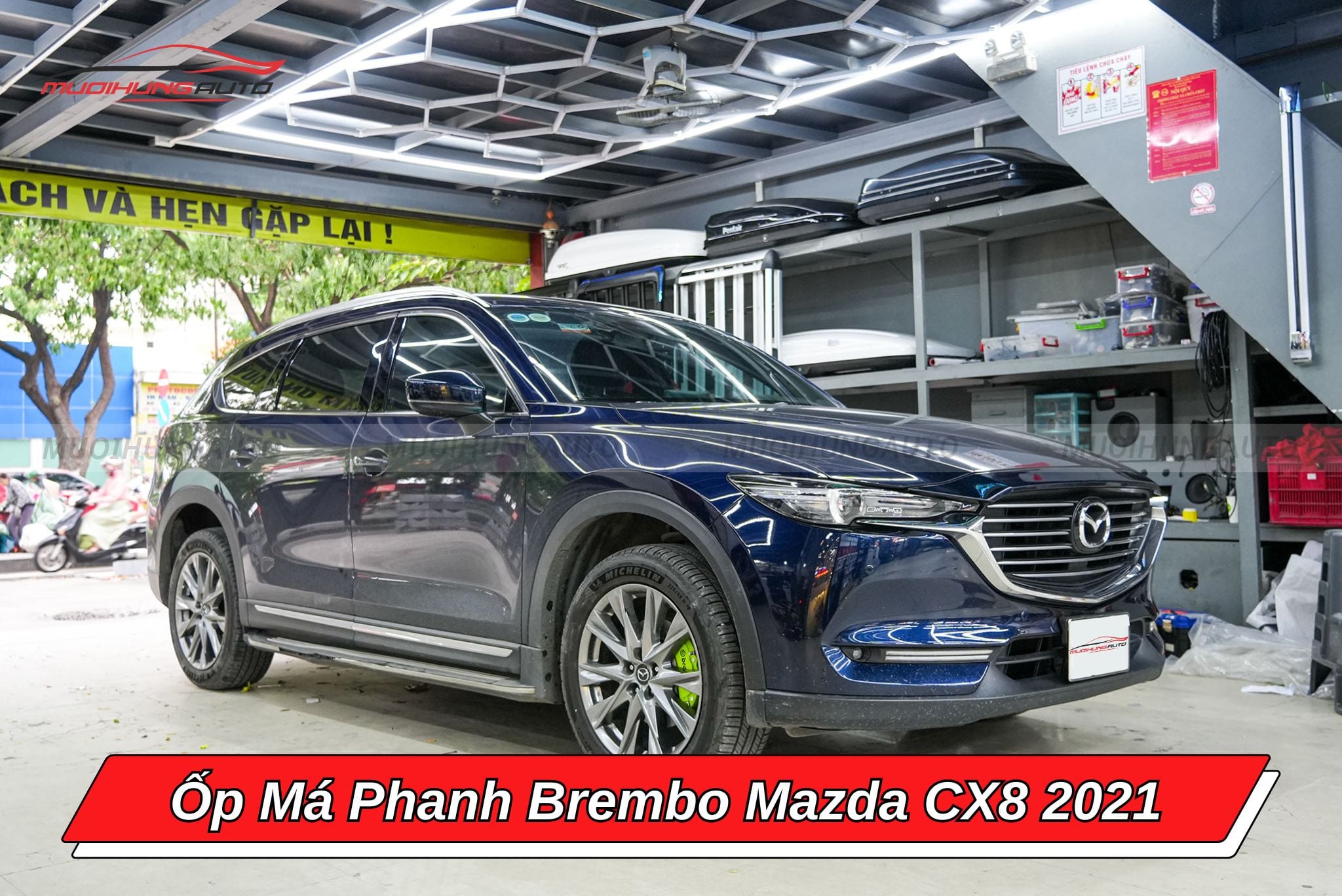 Ốp phanh Brembo ô tô Mazda CX8 2021