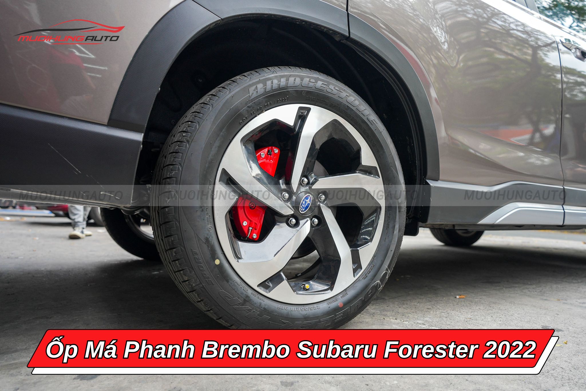 Ốp phanh Brembo Subaru Forester 2022