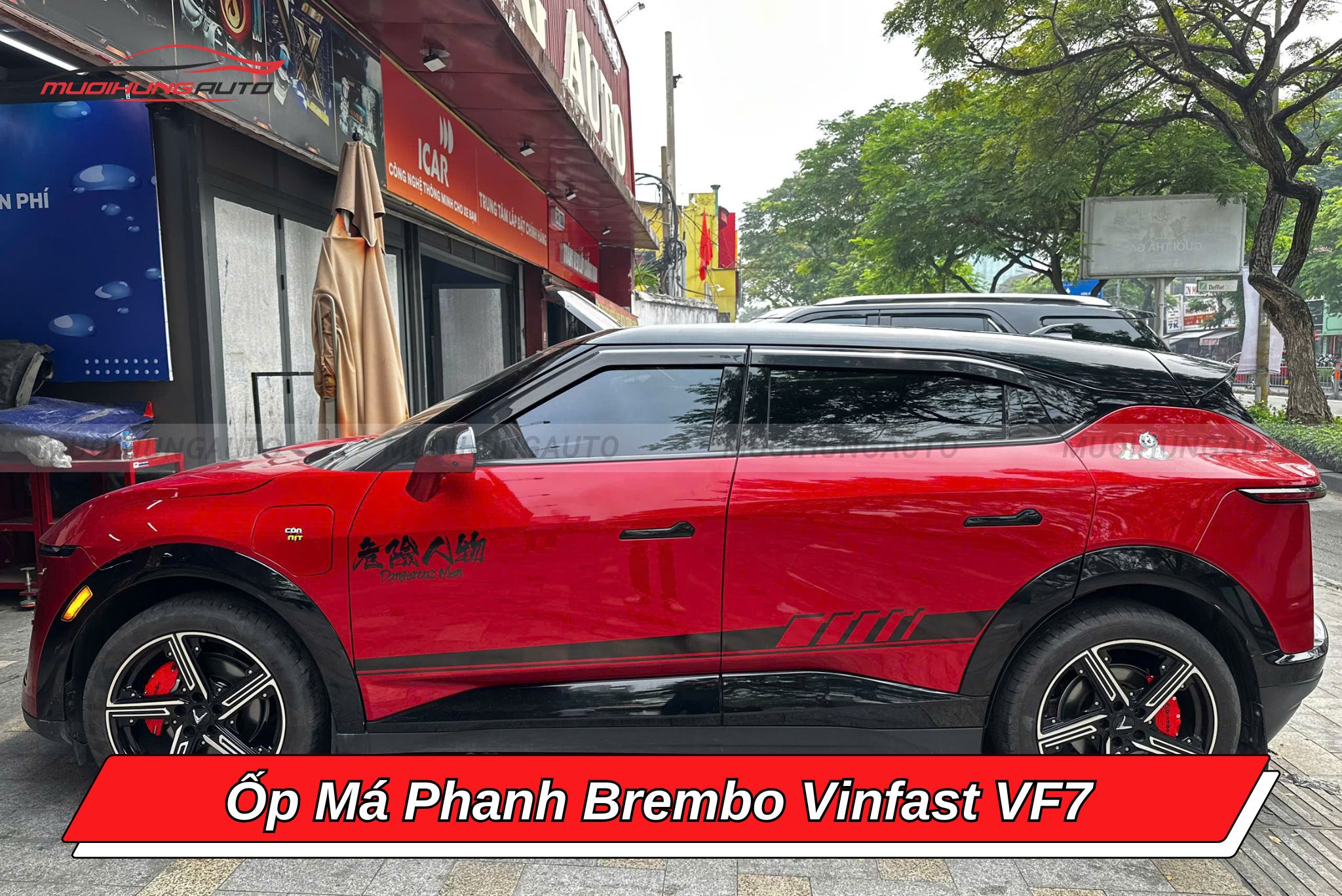 Ốp phanh Brembo Vinfast VF7