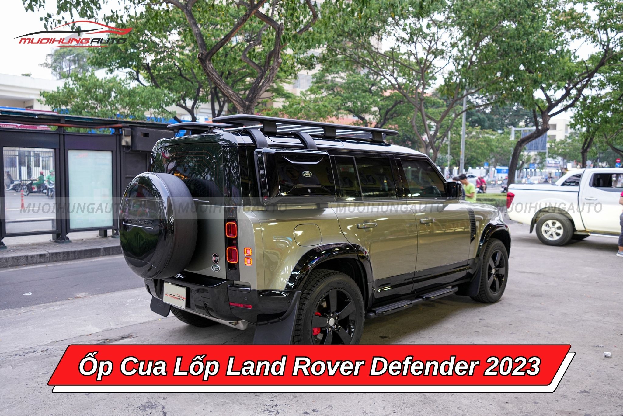 Ốp viền cua lốp Land Rover Defender 2023