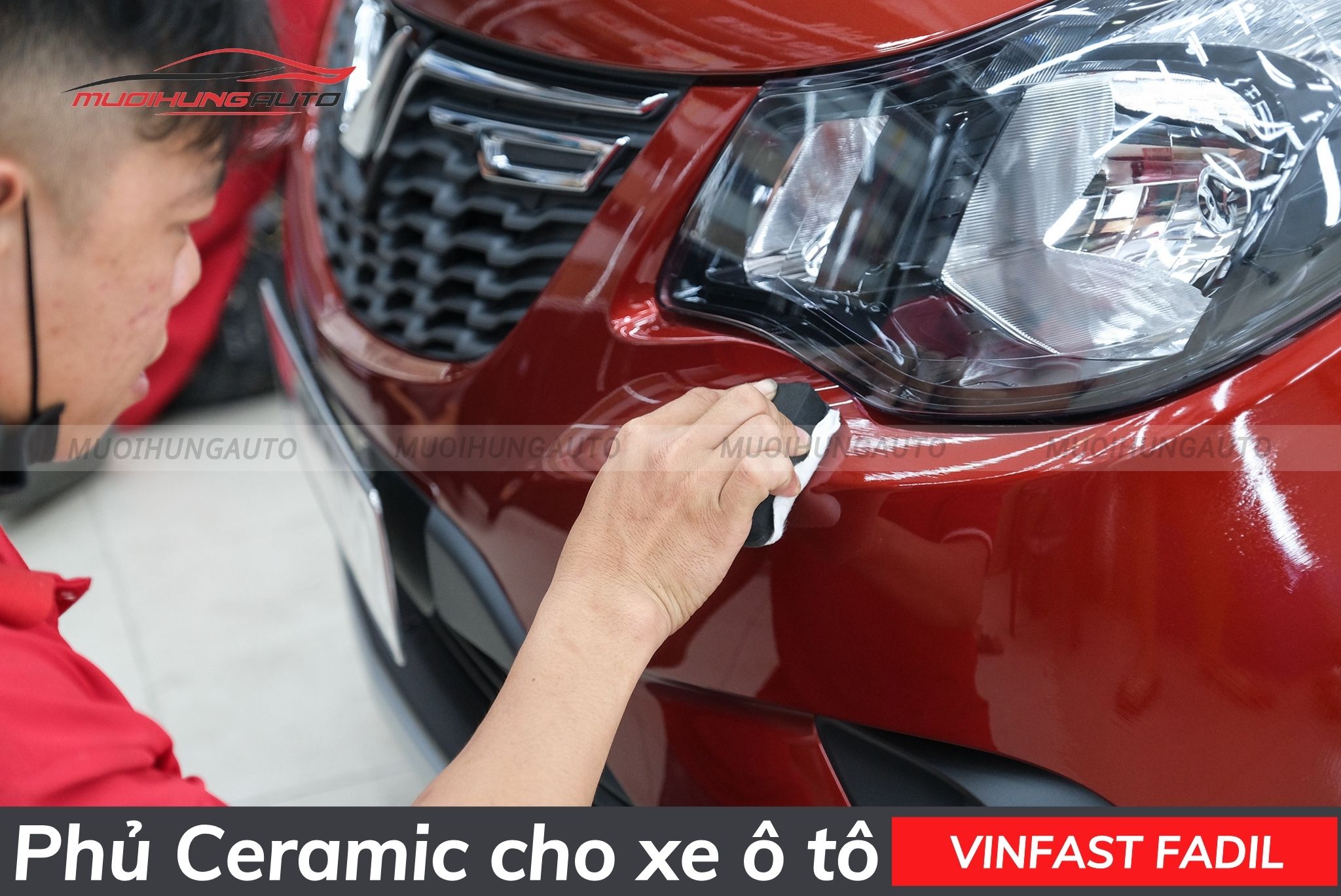 Phủ bóng cho xe ô tô Vinfast Fadil