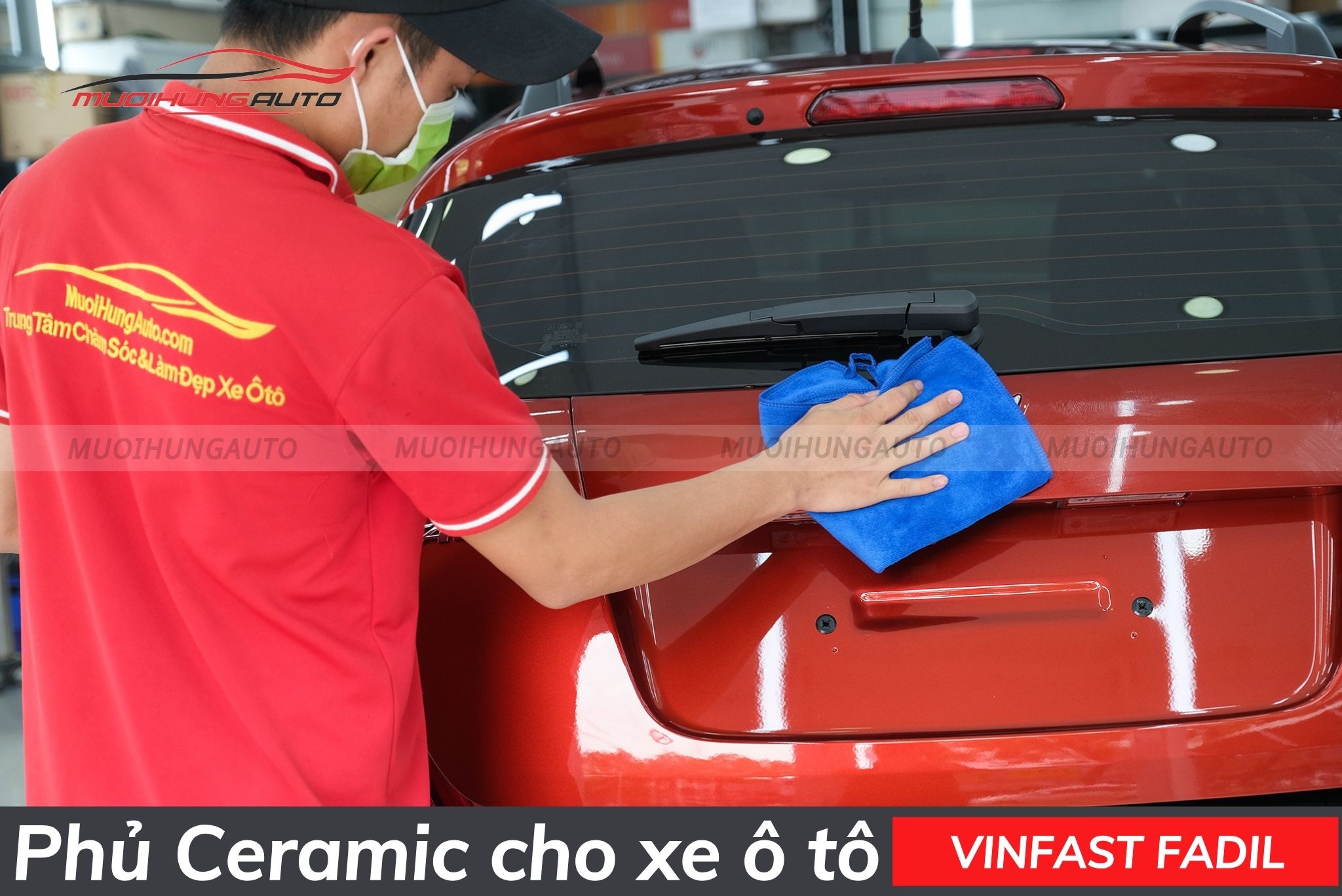 Phủ bóng ô tô Vinfast Fadil