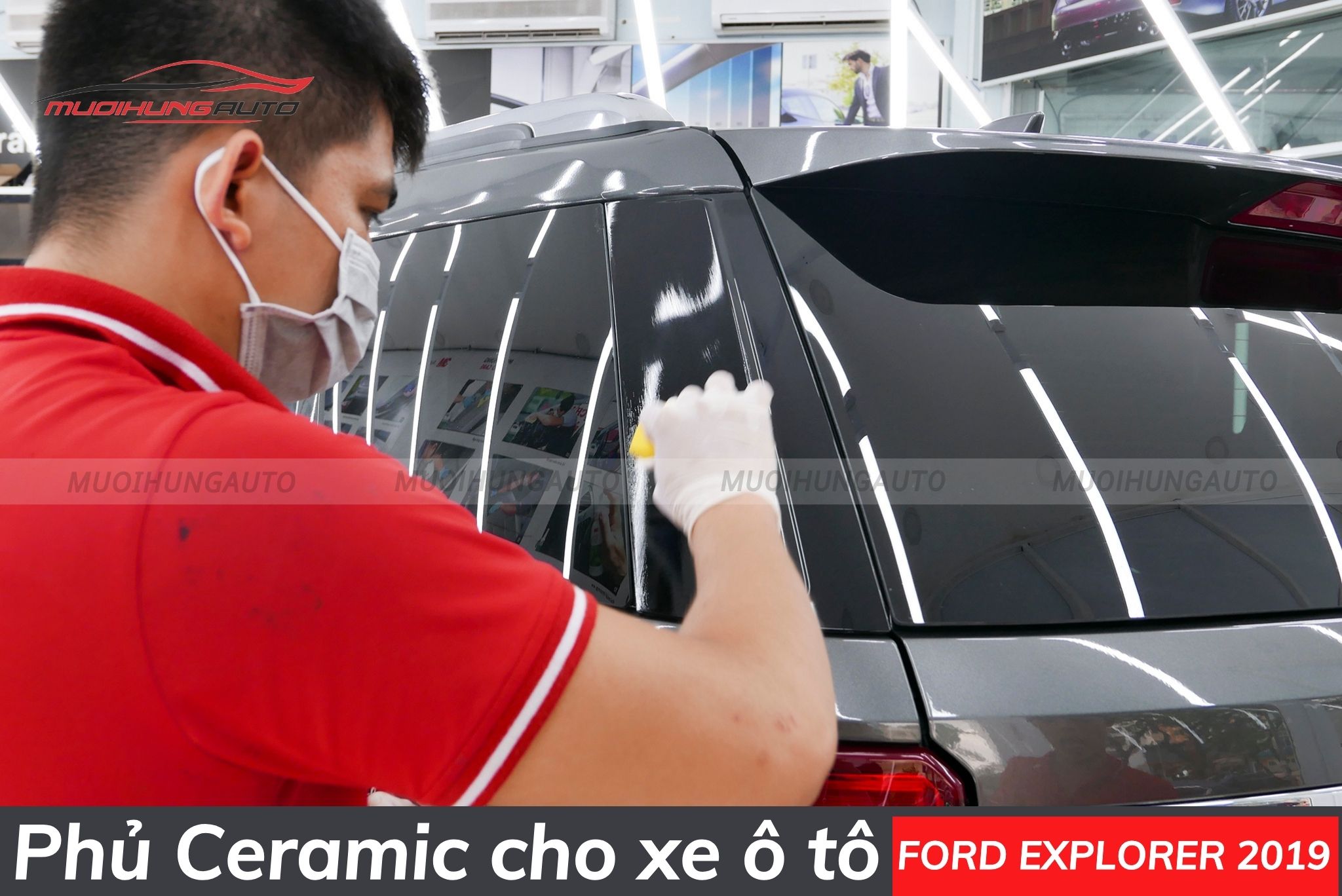 Phủ bóng xe ô tô Ford Explorer 2019