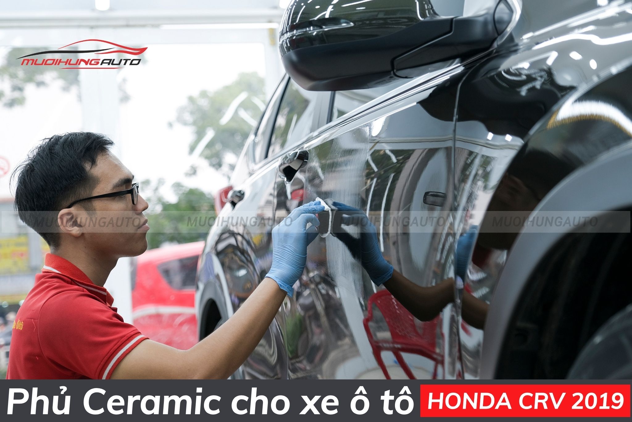 Phủ bóng xe ô tô Honda CRV 2019