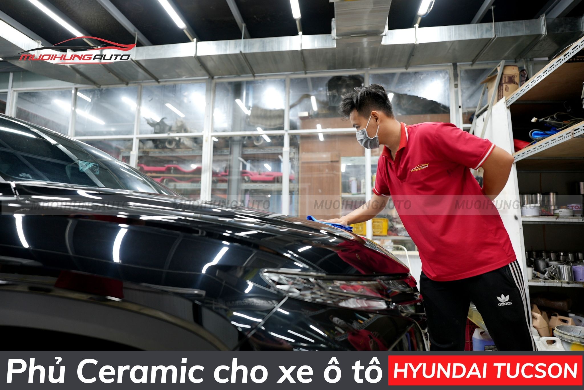 Phủ bóng xe ô tô Hyundai Tucson