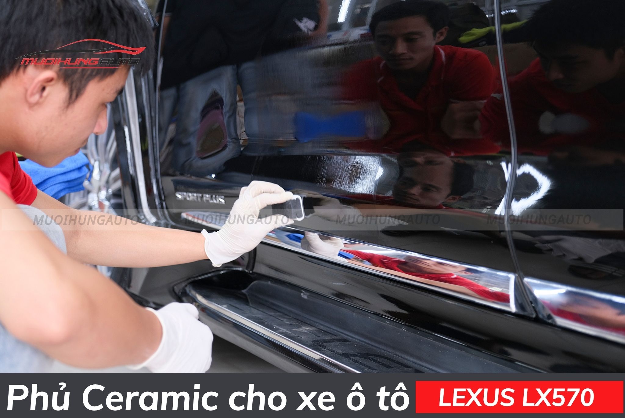 Phủ bóng xe ô tô Lexus LX570