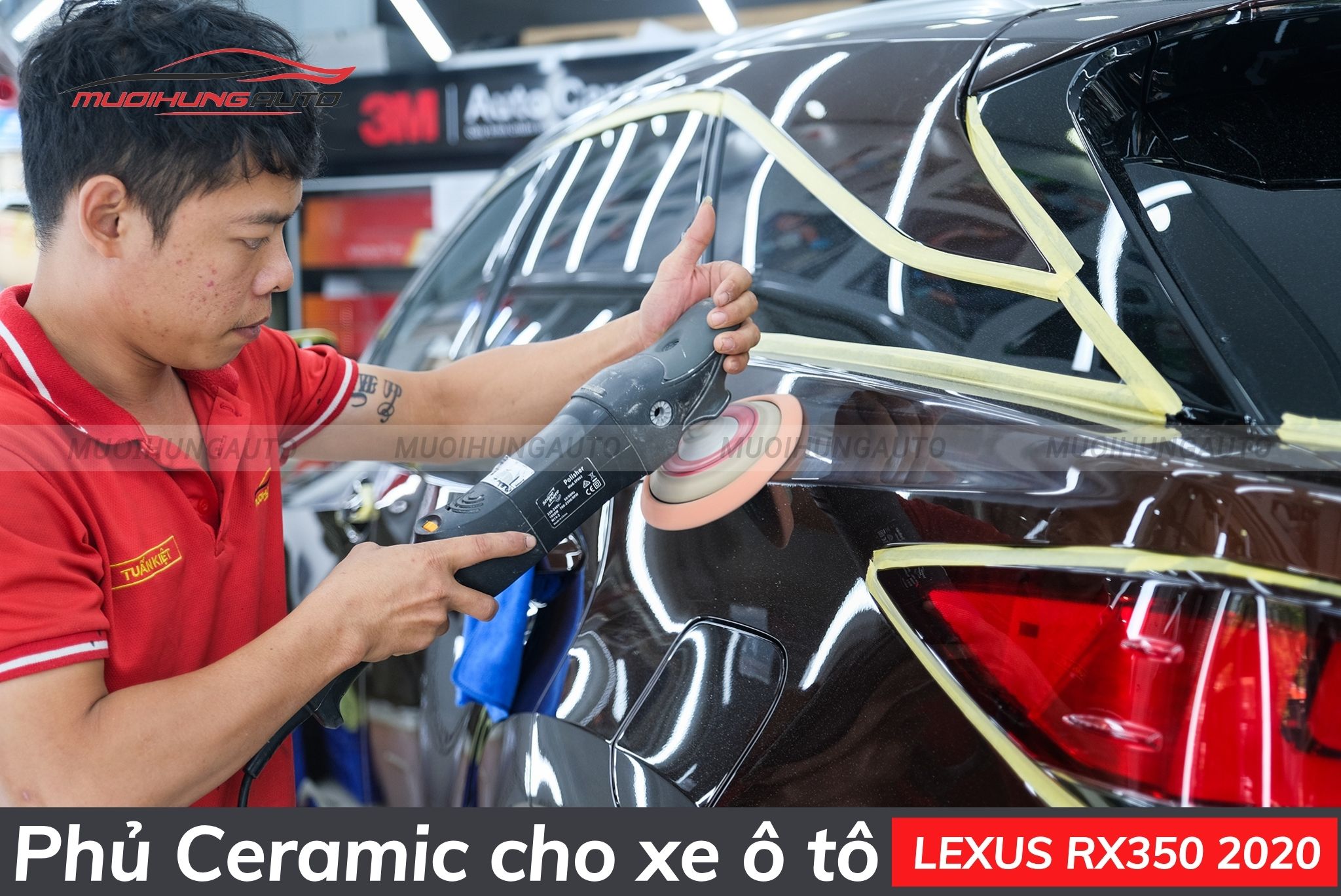 Phủ ceramic cho Lexus RX350 2020