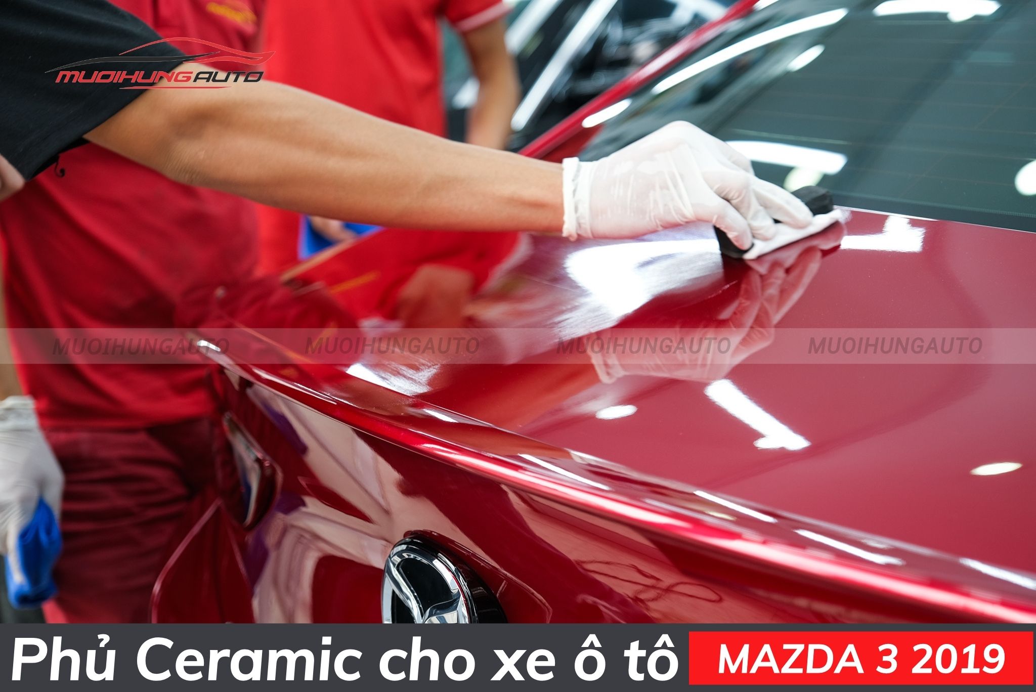 Phủ ceramic cho xe Mazda 3 2019