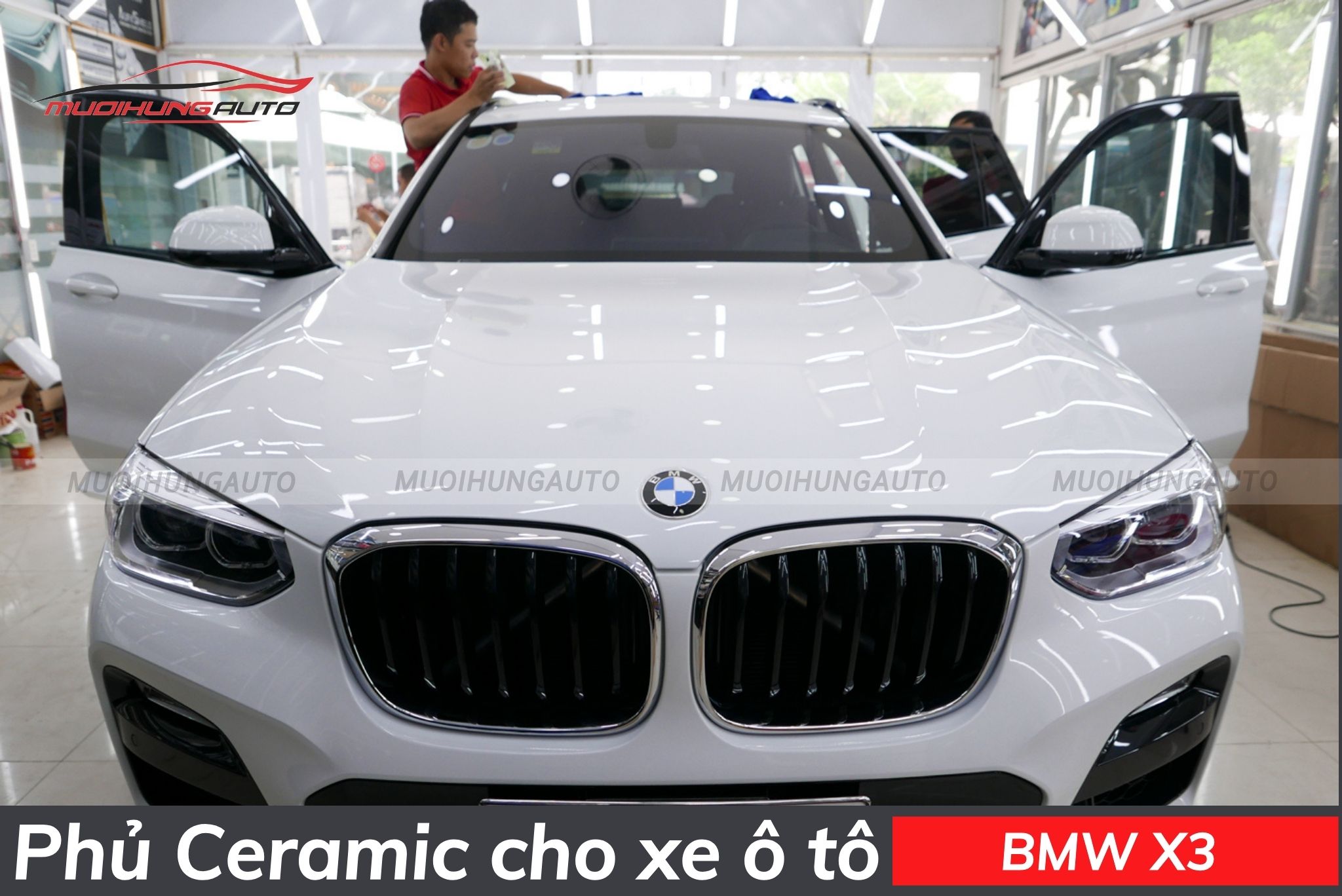 Phủ ceramic cho xe ô tô BMW X3