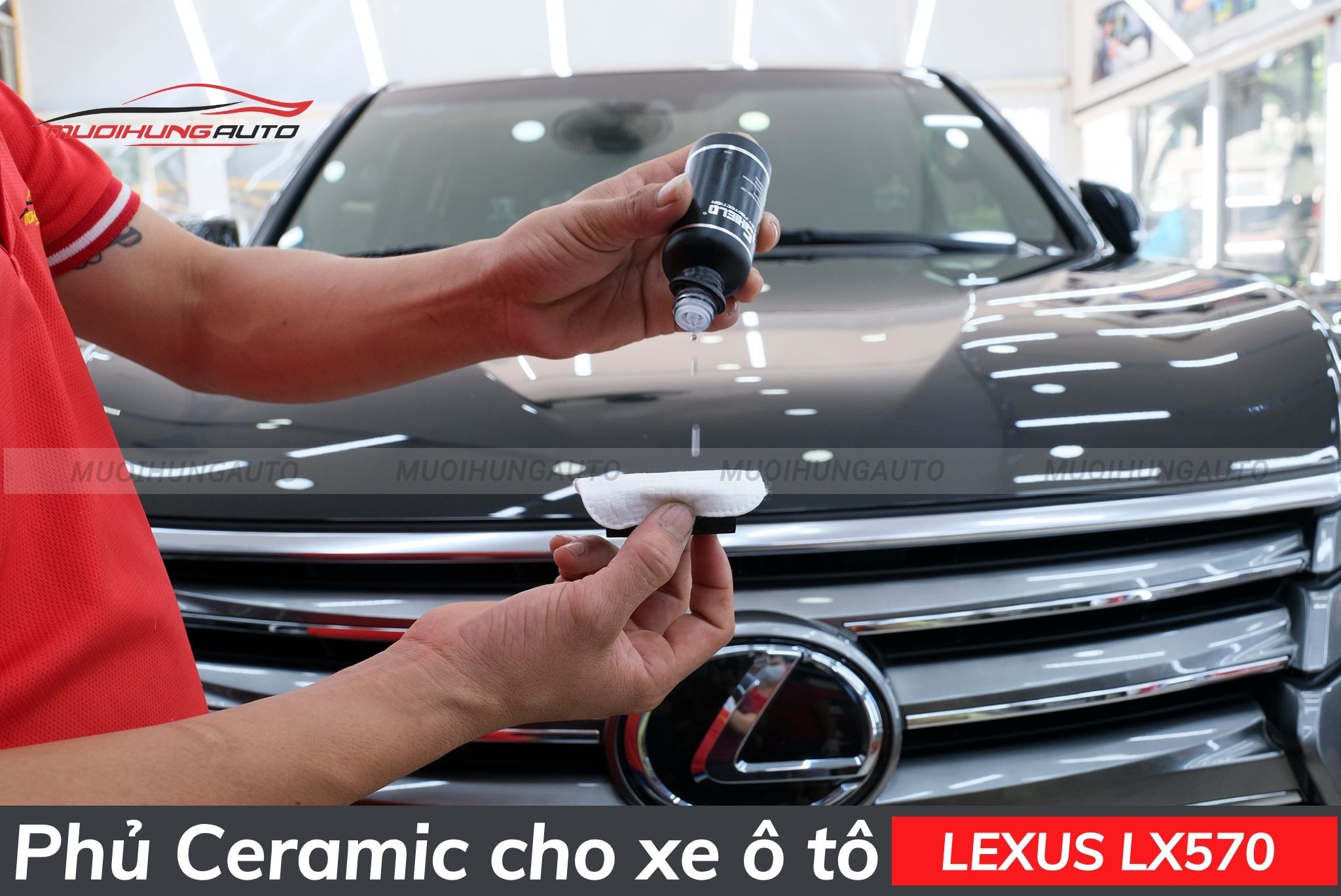 Phủ ceramic cho xe ô tô Lexus LX570