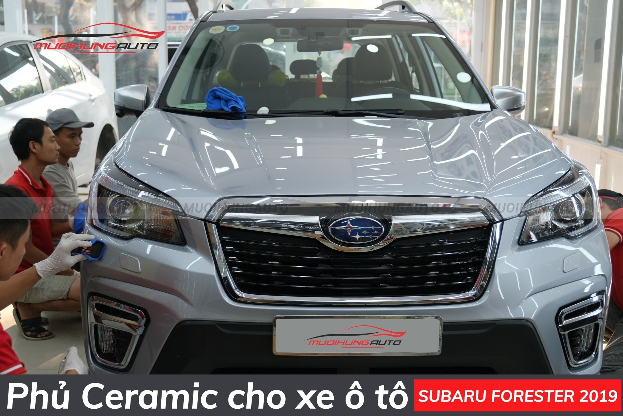 Phủ ceramic cho xe ô tô Subaru Forester 2019