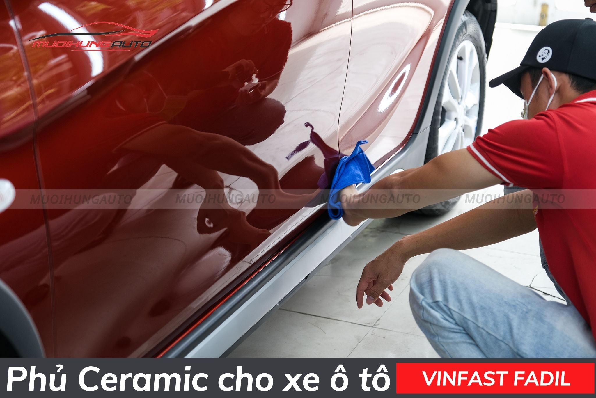 Phủ ceramic cho xe Vinfast Fadil