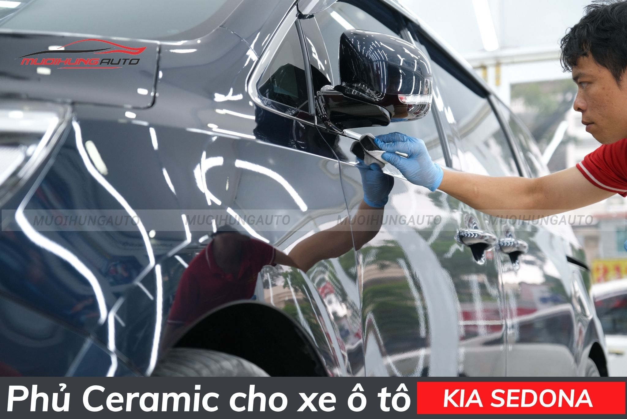 Phủ ceramic Kia Sedona
