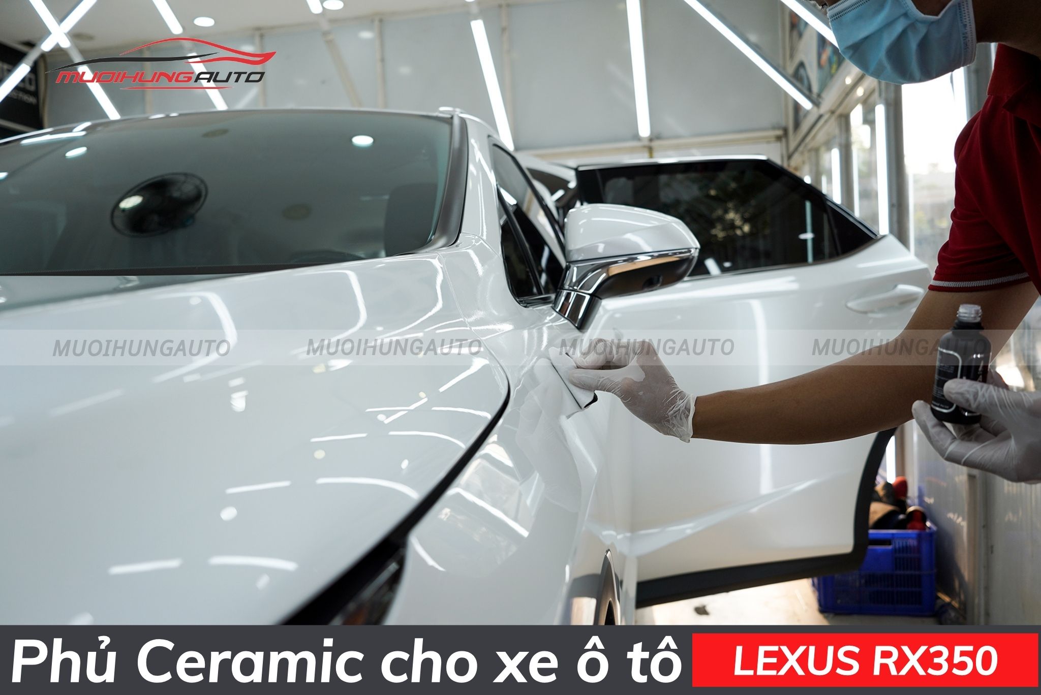 Phủ ceramic Lexus RX350