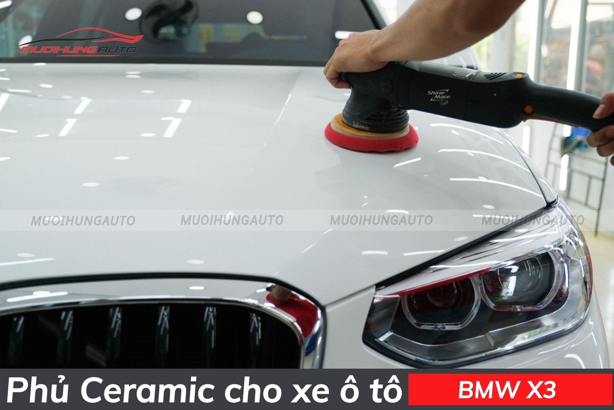 Phủ ceramic ô tô BMW X3