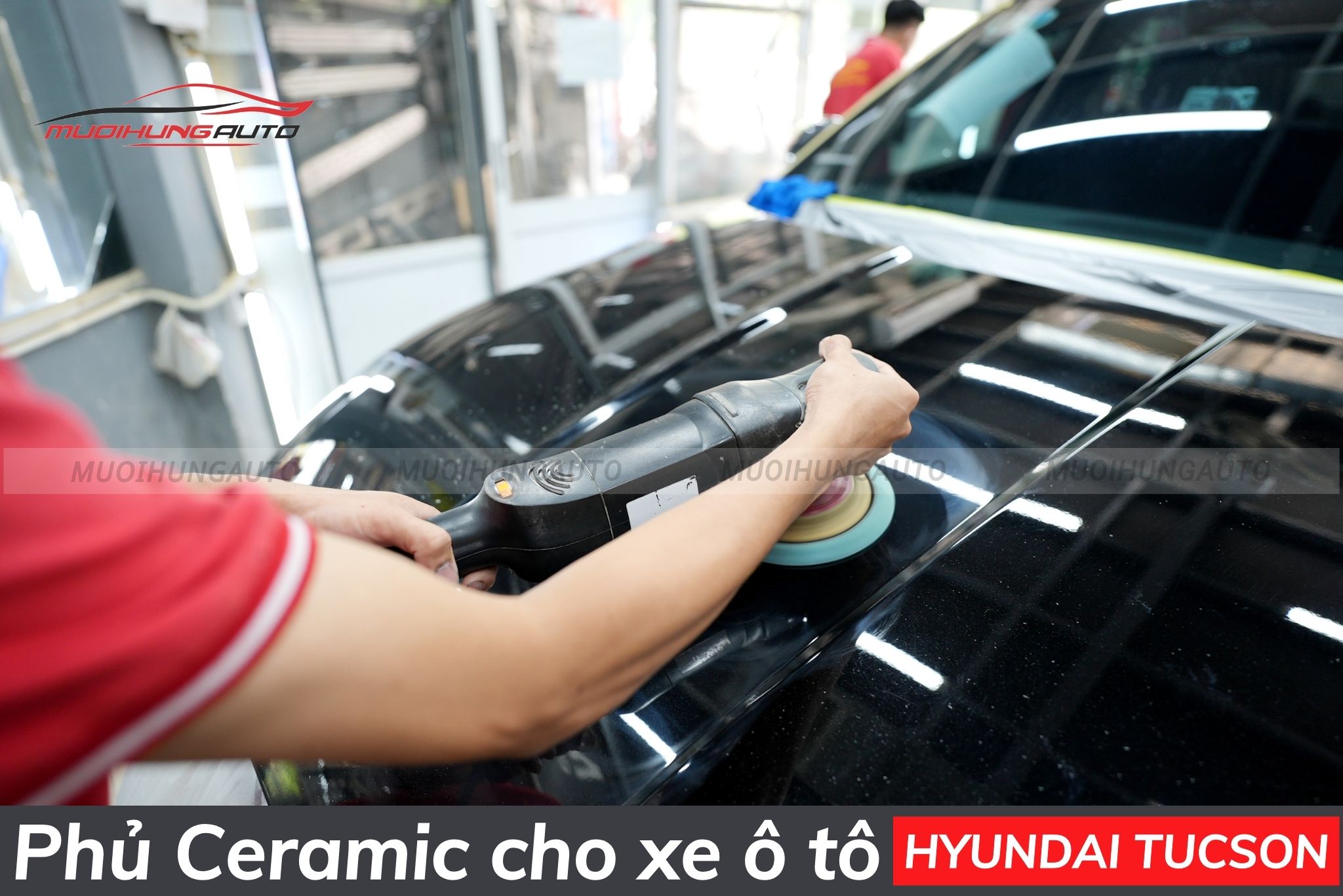 Phủ ceramic ô tô Hyundai Tucson
