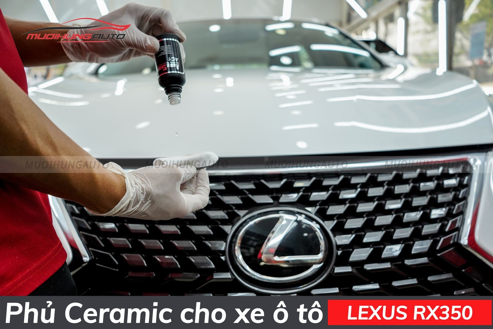 Phủ ceramic ô tô Lexus RX350