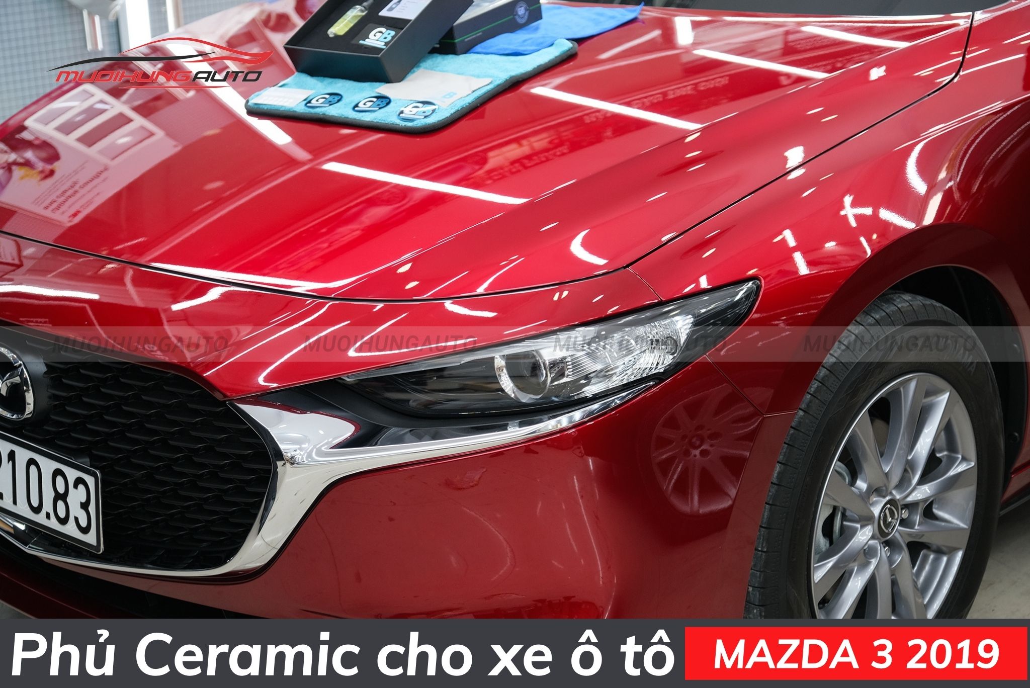 Phủ ceramic ô tô Mazda 3 2019