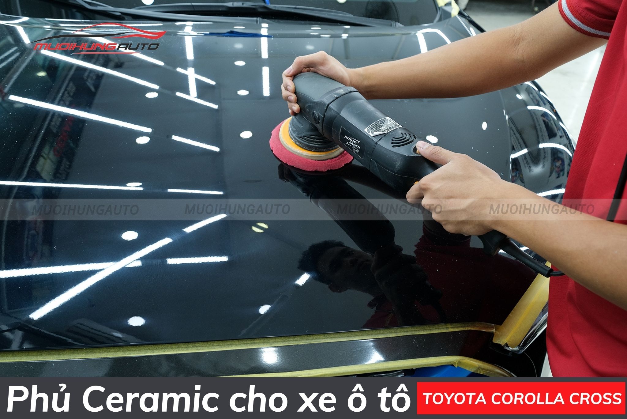 Phủ ceramic ô tô Toyota Corolla Cross