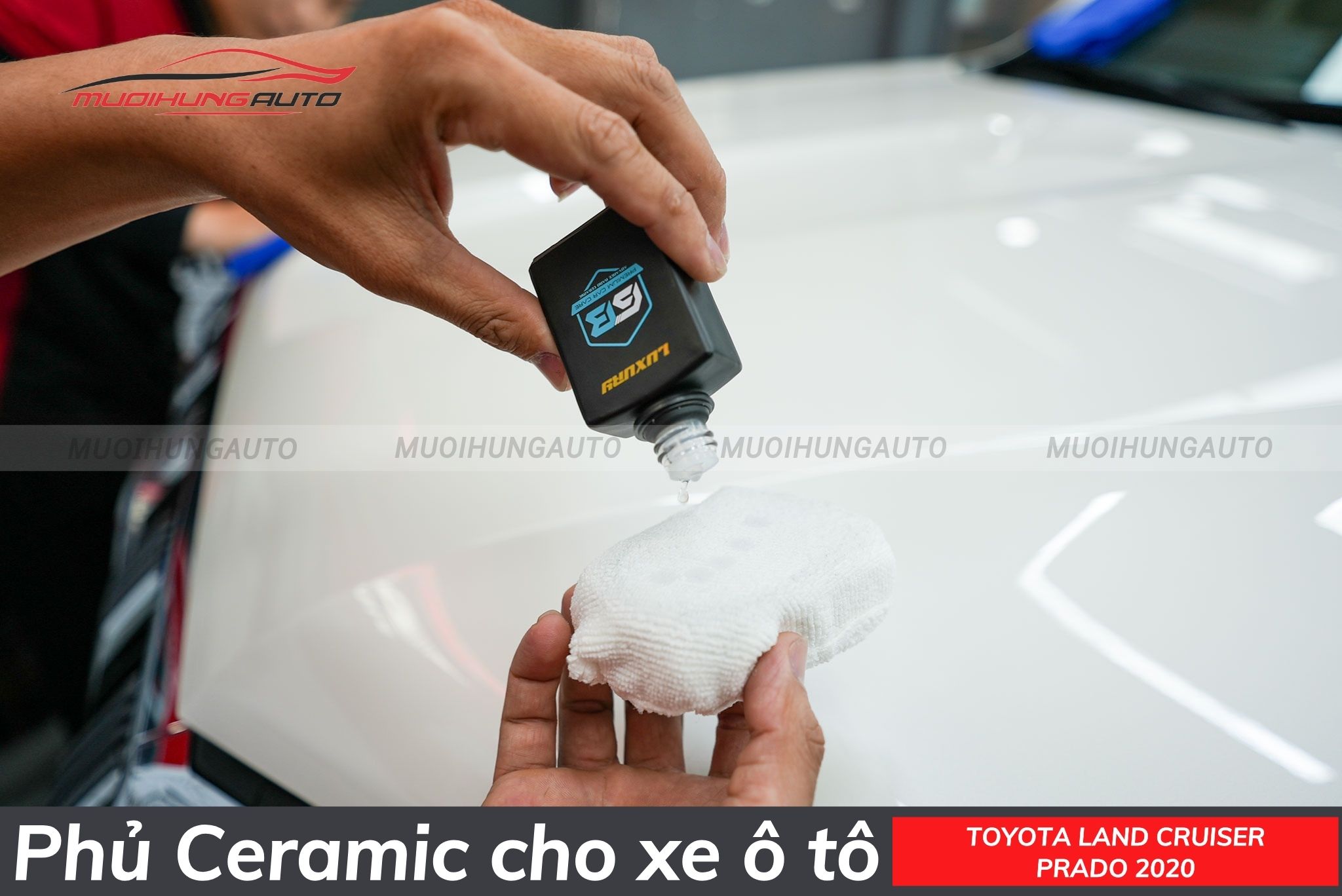 Phủ ceramic Toyota Land Cruiser Prado 2020