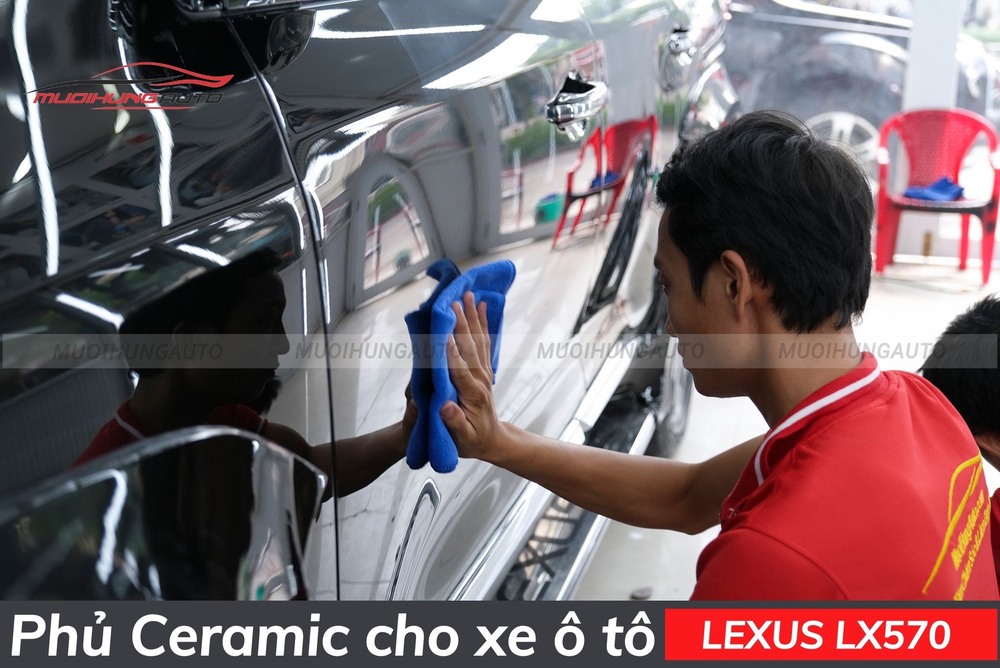 Phủ ceramic xe hơi Lexus LX570