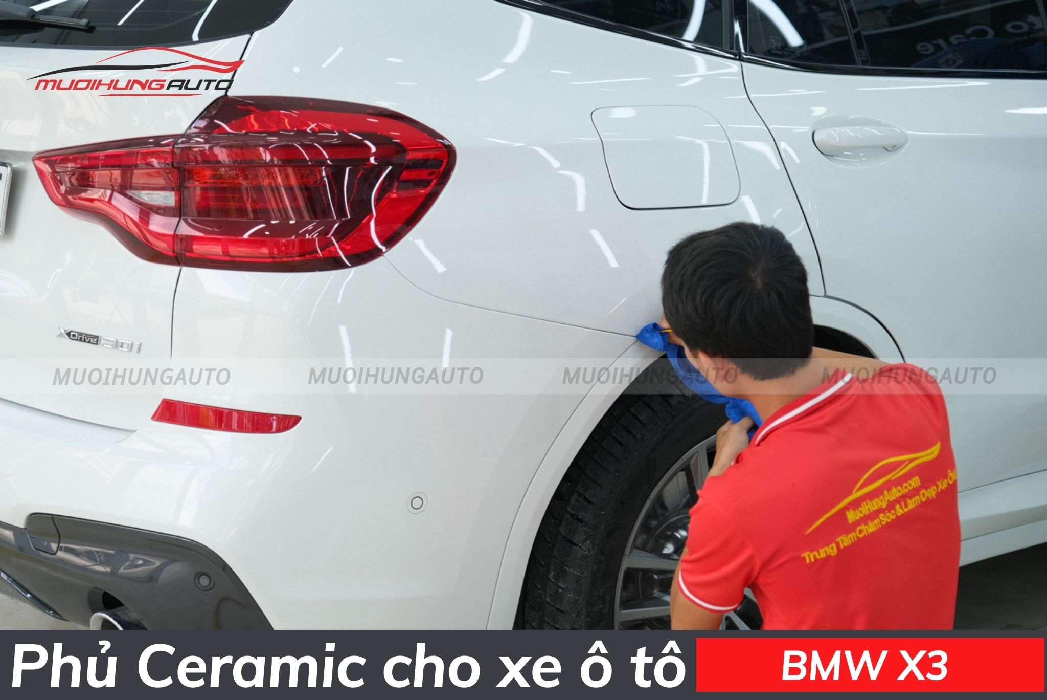 Phủ ceramic xe ô tô BMW X3