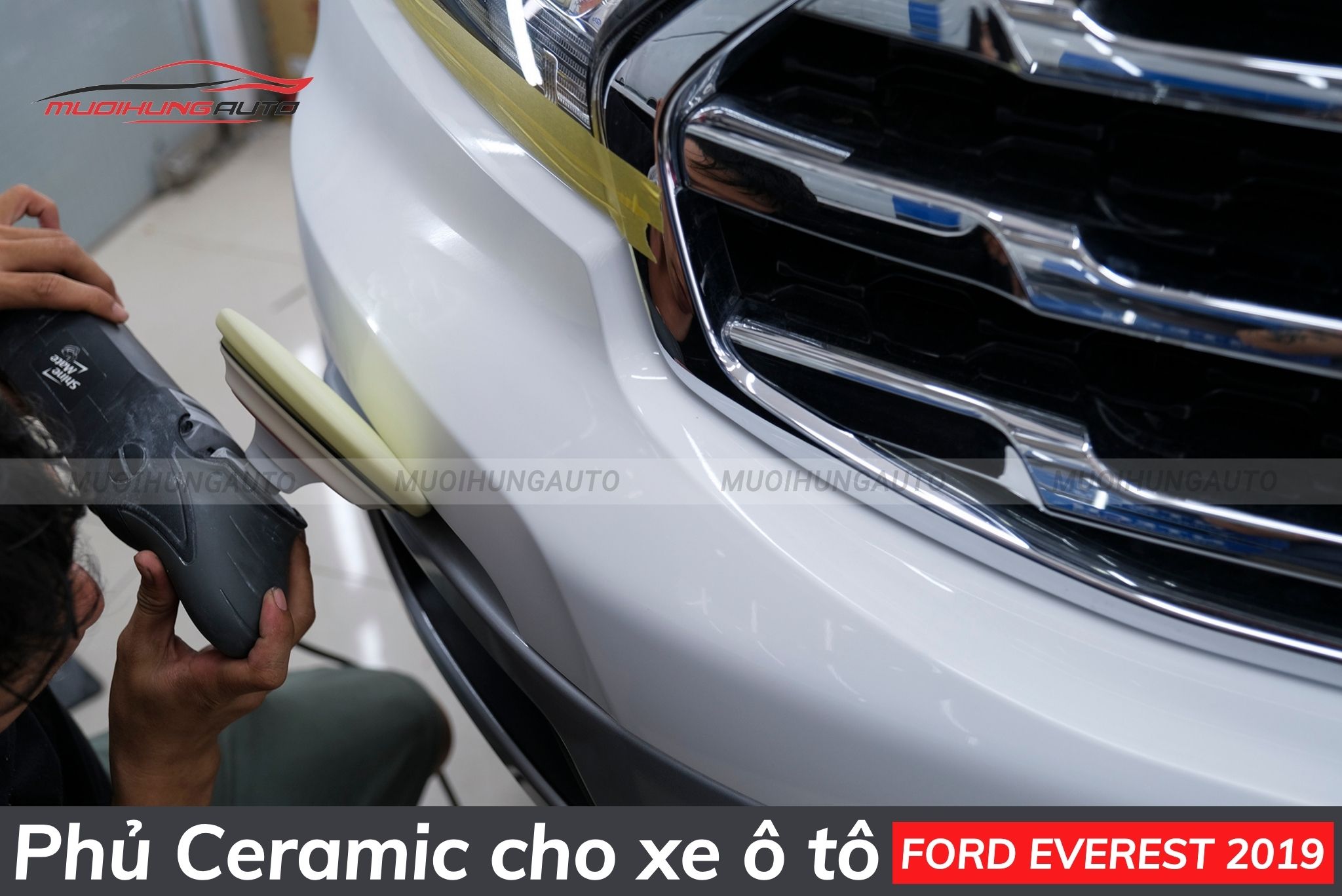 Phủ ceramic xe ô tô Ford Everest 2019
