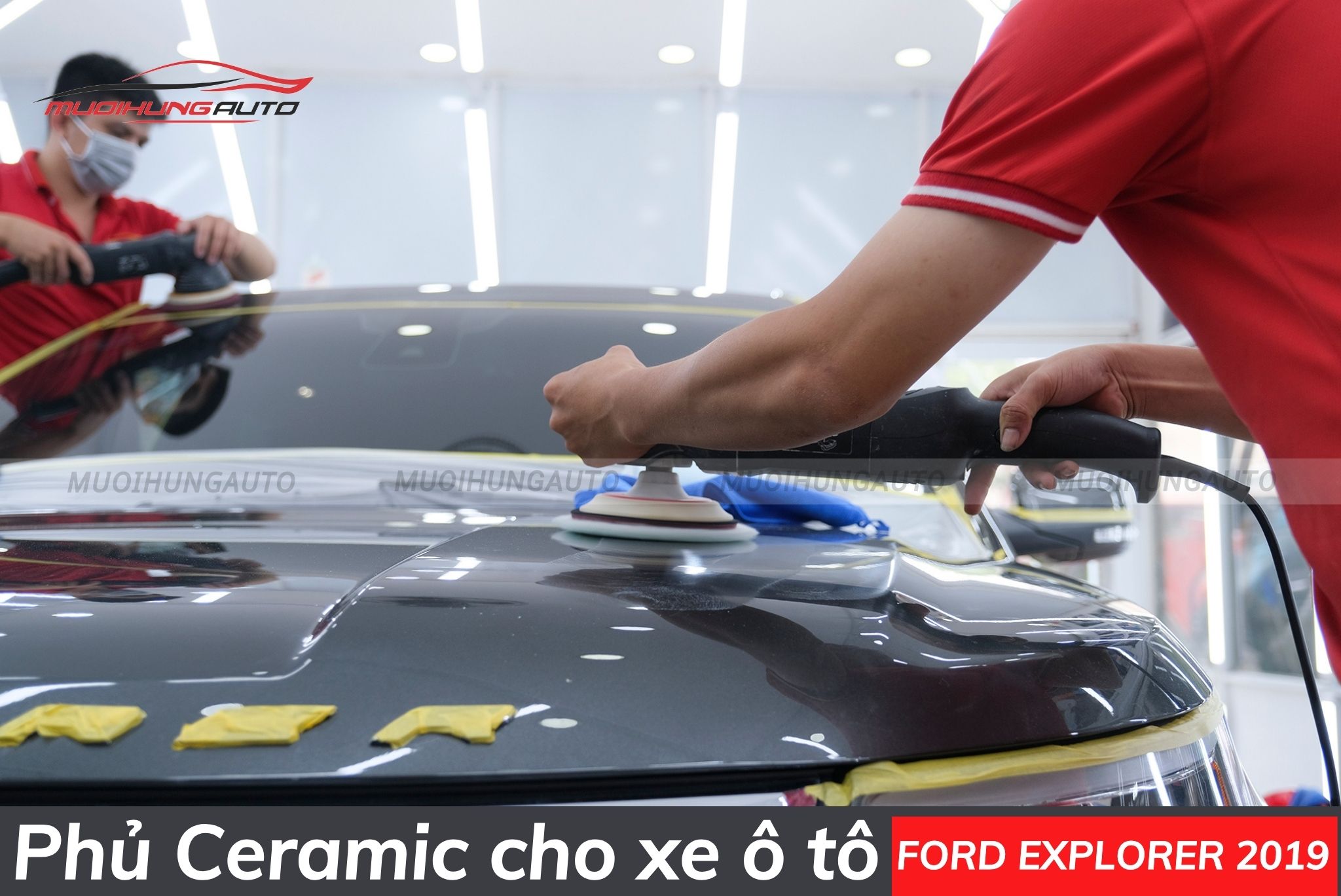 Phủ ceramic xe ô tô Ford Explorer 2019