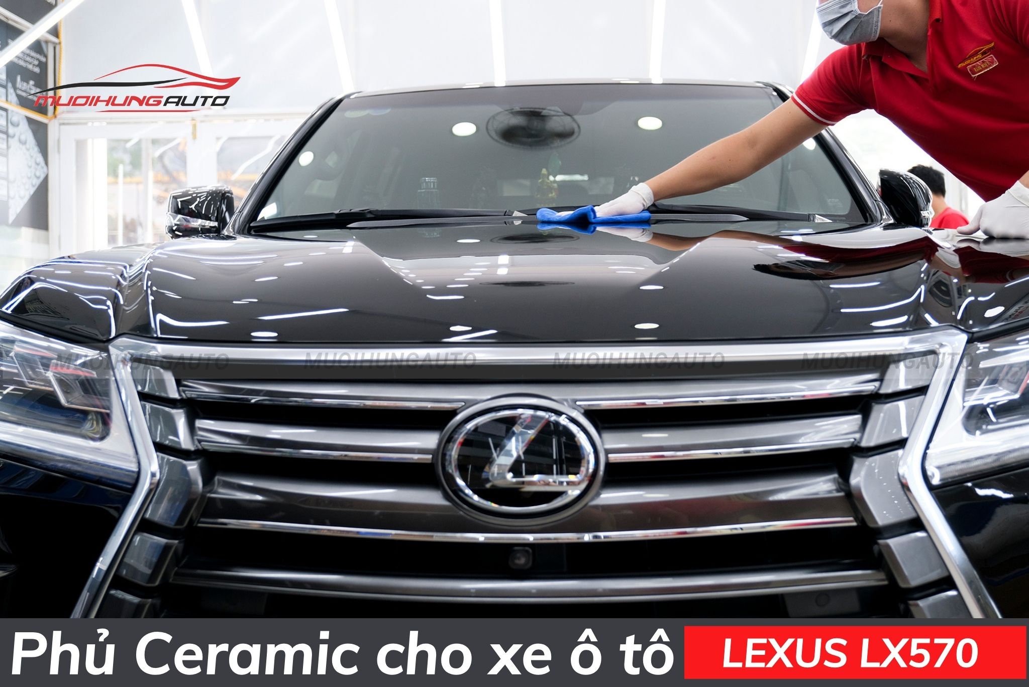 Phủ ceramic cho xe ô tô Lexus LX570