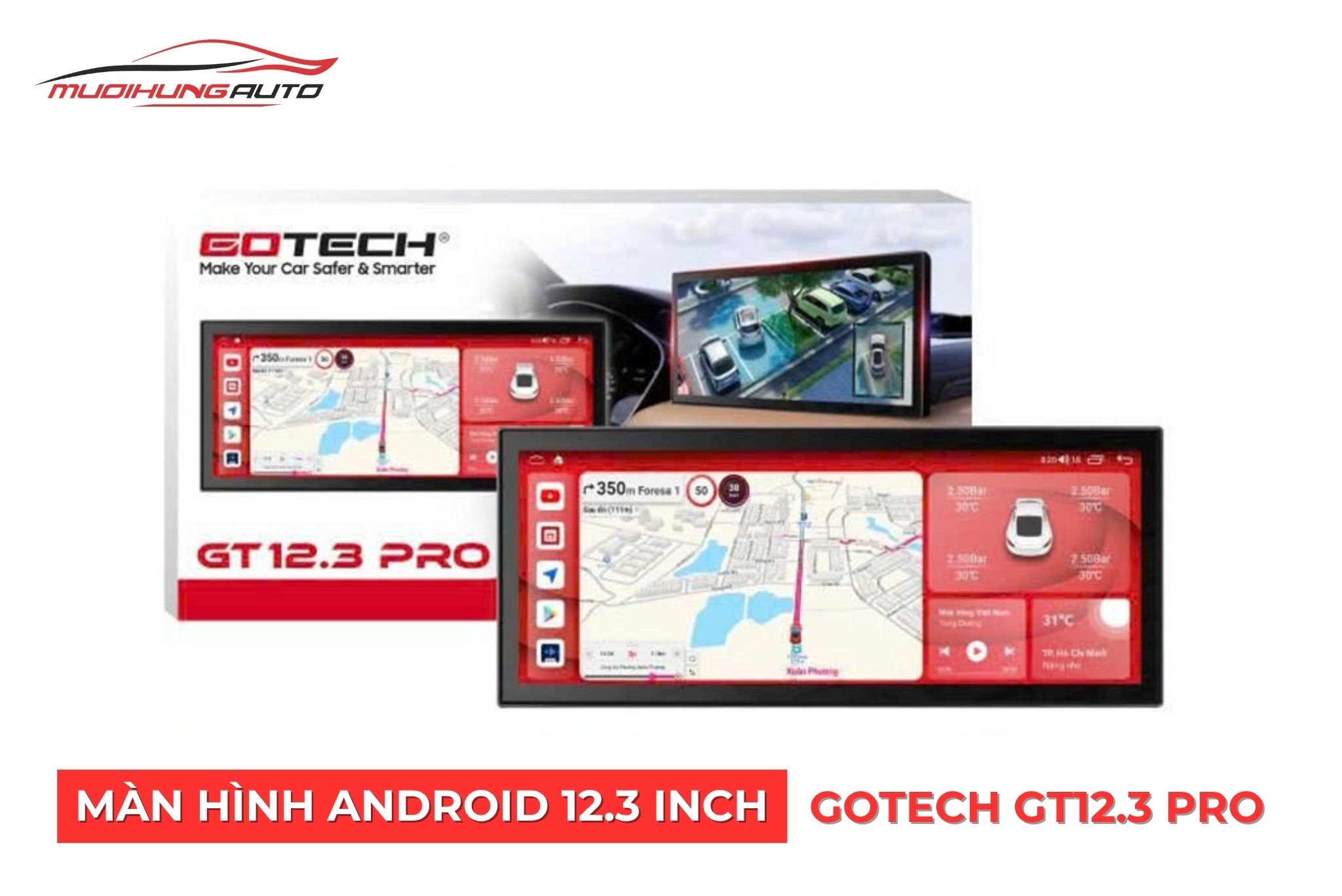 Top 7 Màn Hình Android Ô Tô 12.3 Inch Chất Lượng