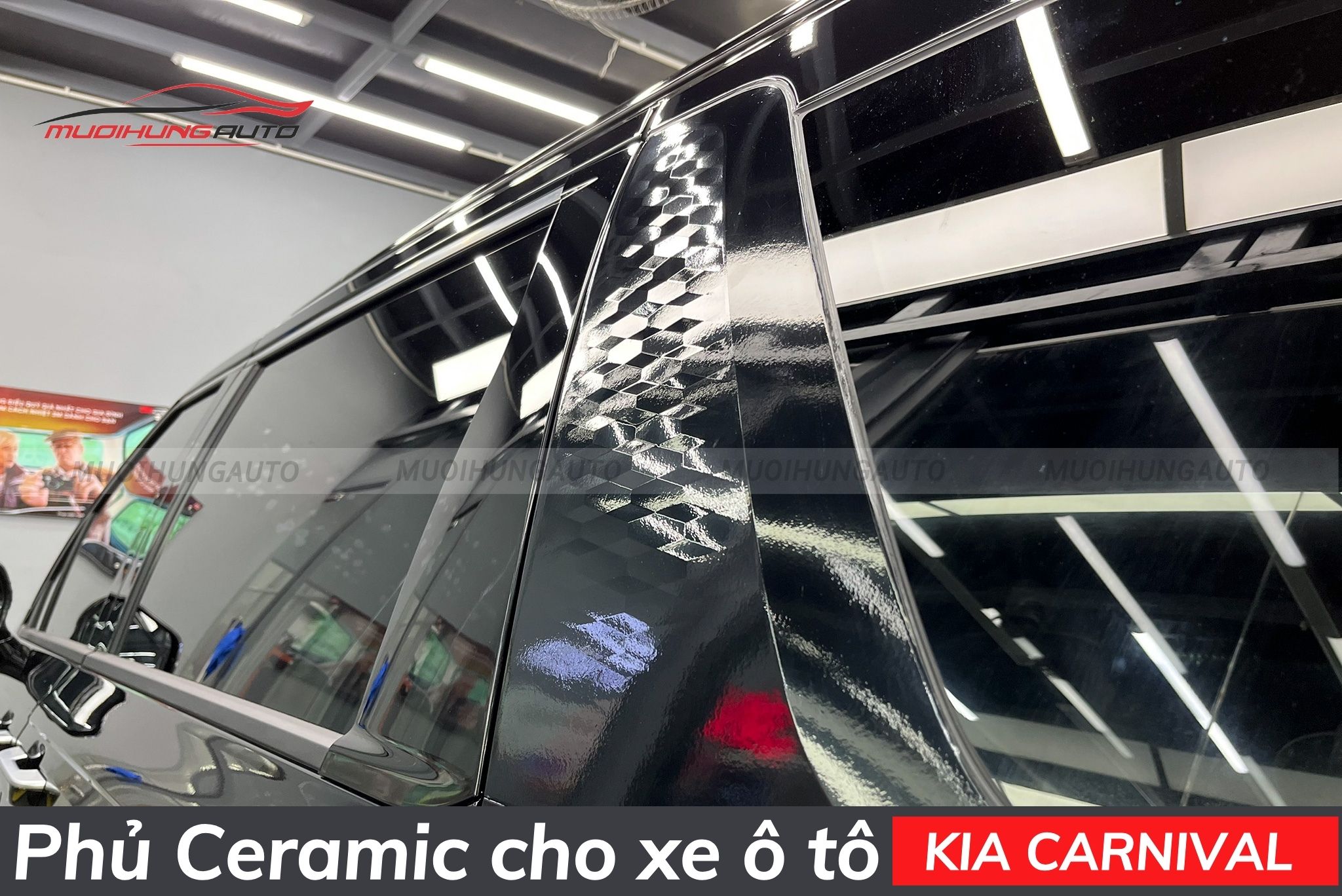 Sơn phủ bóng ô tô Kia Carnival
