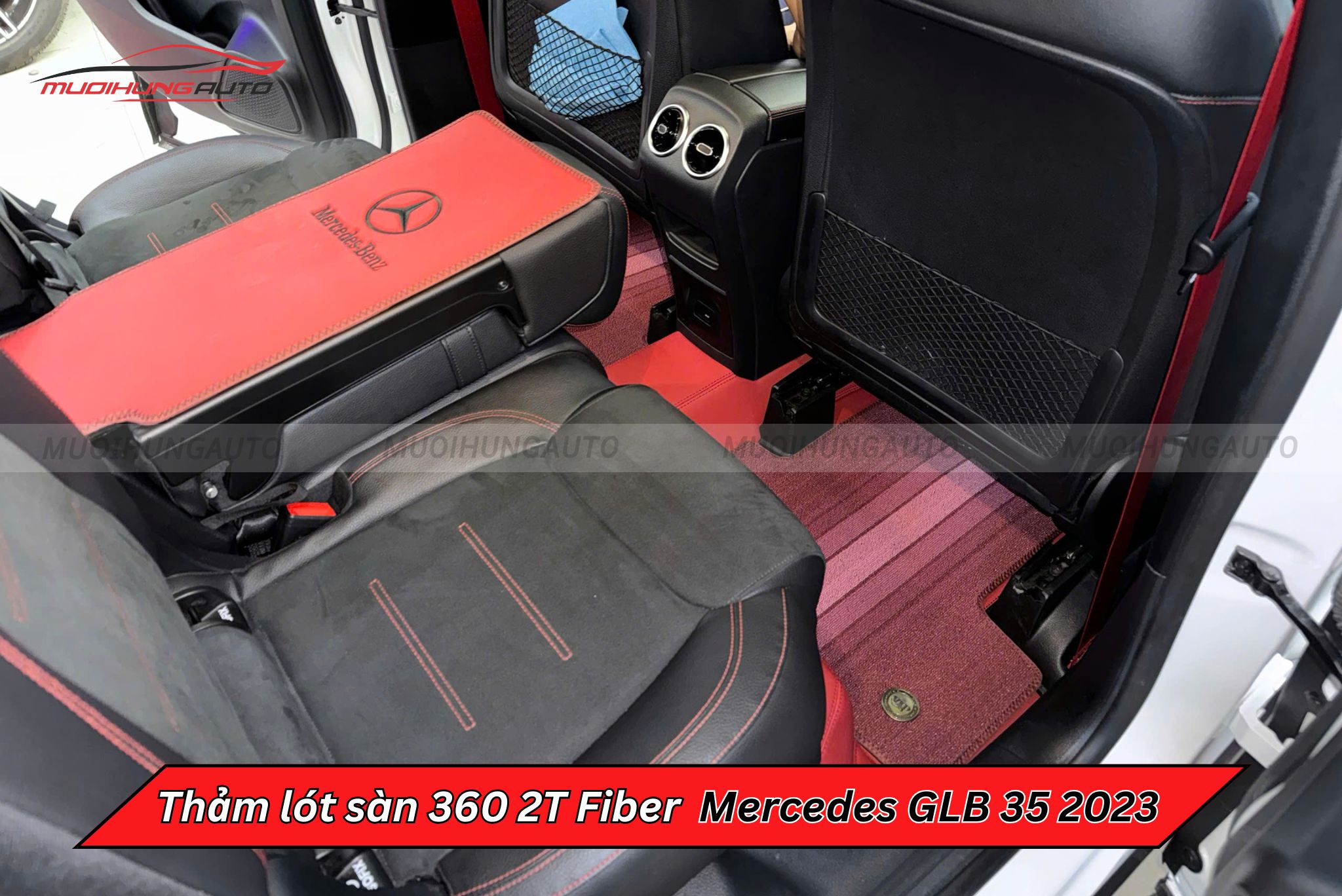 Thảm lót chân xe ô tô 360 2T Fiber Mercedes GLB 35 2023