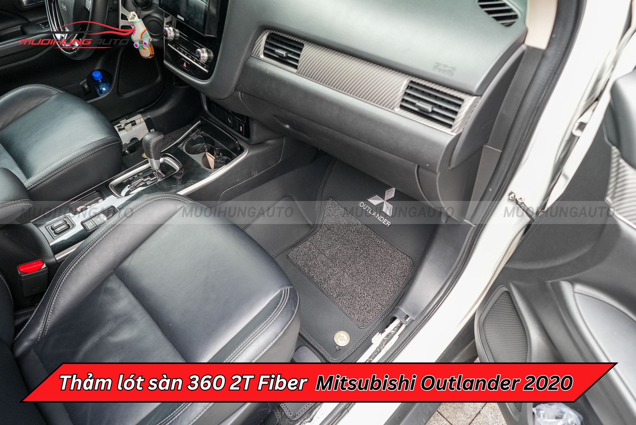 Thảm lót chân xe ô tô 360 2T Fiber Mitsubishi Outlander 2020