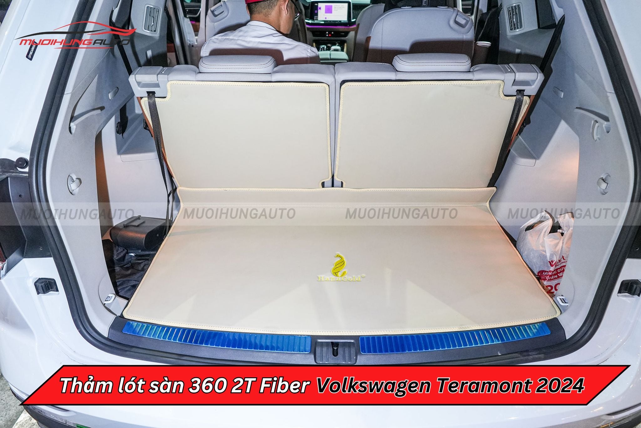 Thảm lót chân xe ô tô 360 2T Fiber Volkswagen Teramont 2024