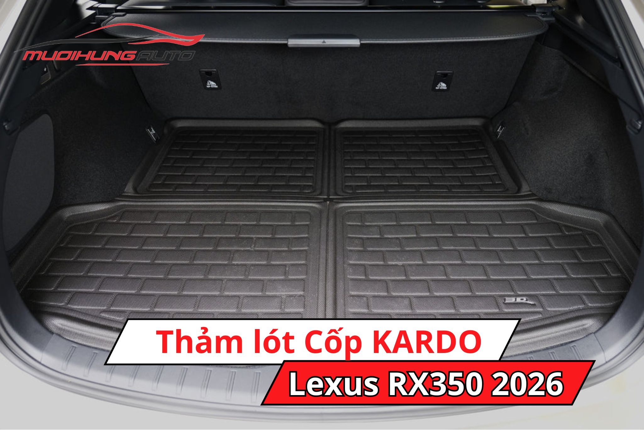 Thảm lót cốp Kardo cho ô tô Lexus RX350 2026