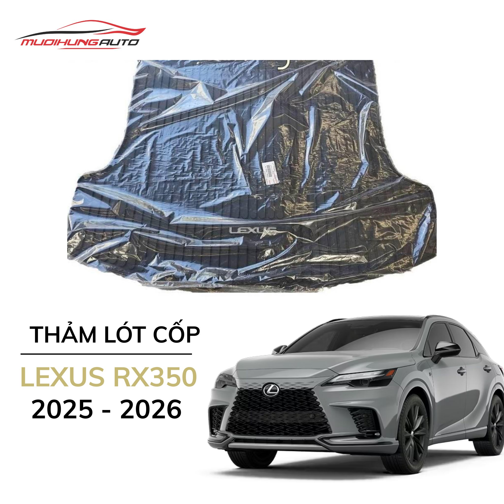 Thảm lót cốp ô tô Lexus RX350 2025-2026