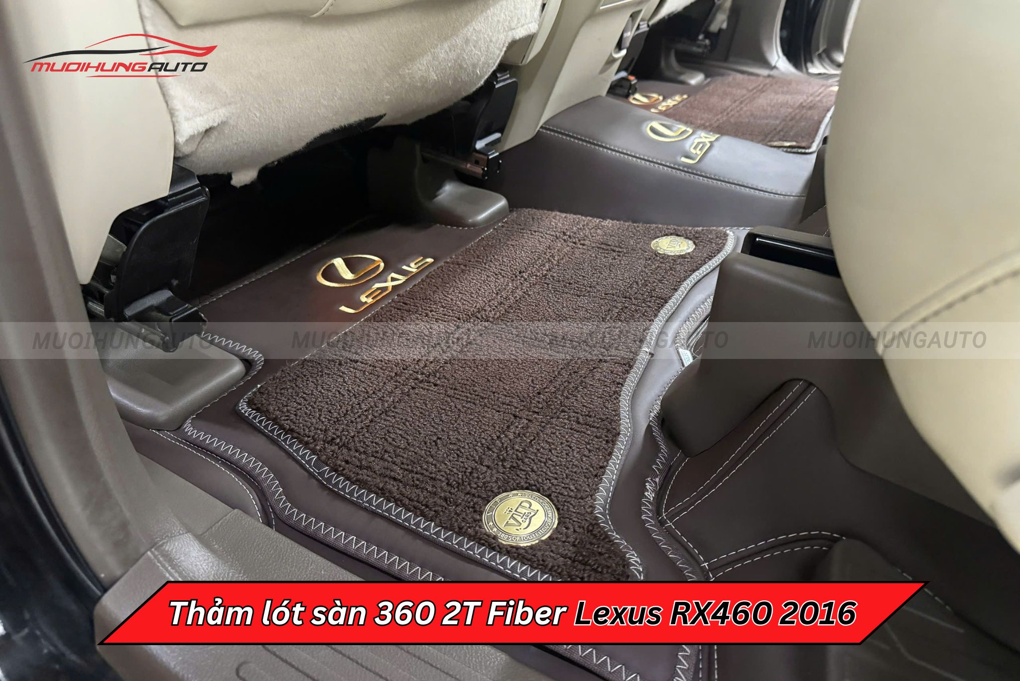 Thảm lót sàn 360 2T Fiber cho Lexus RX460 2016