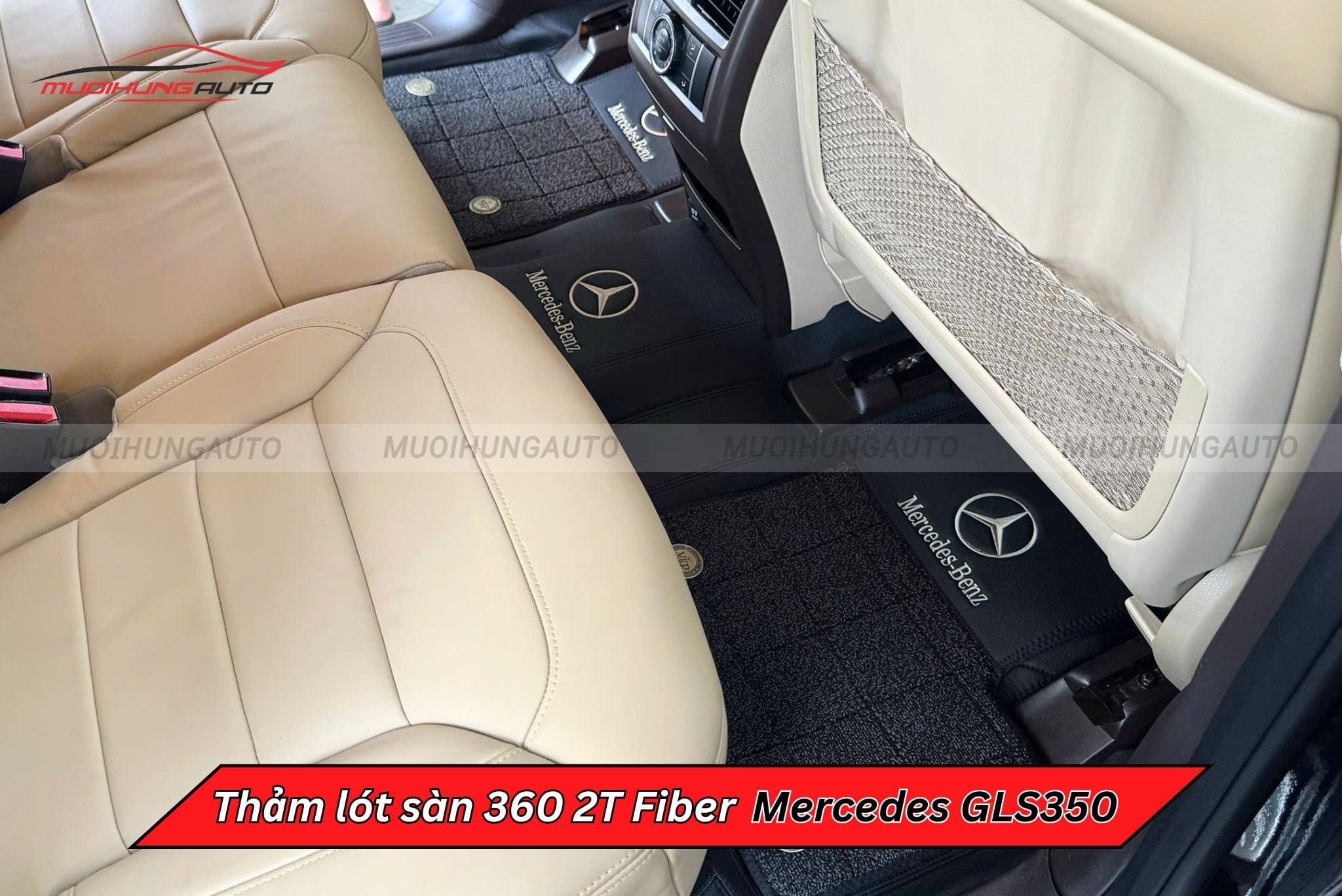 Thảm lót sàn 360 2T Fiber cho Mercedes GLS350
