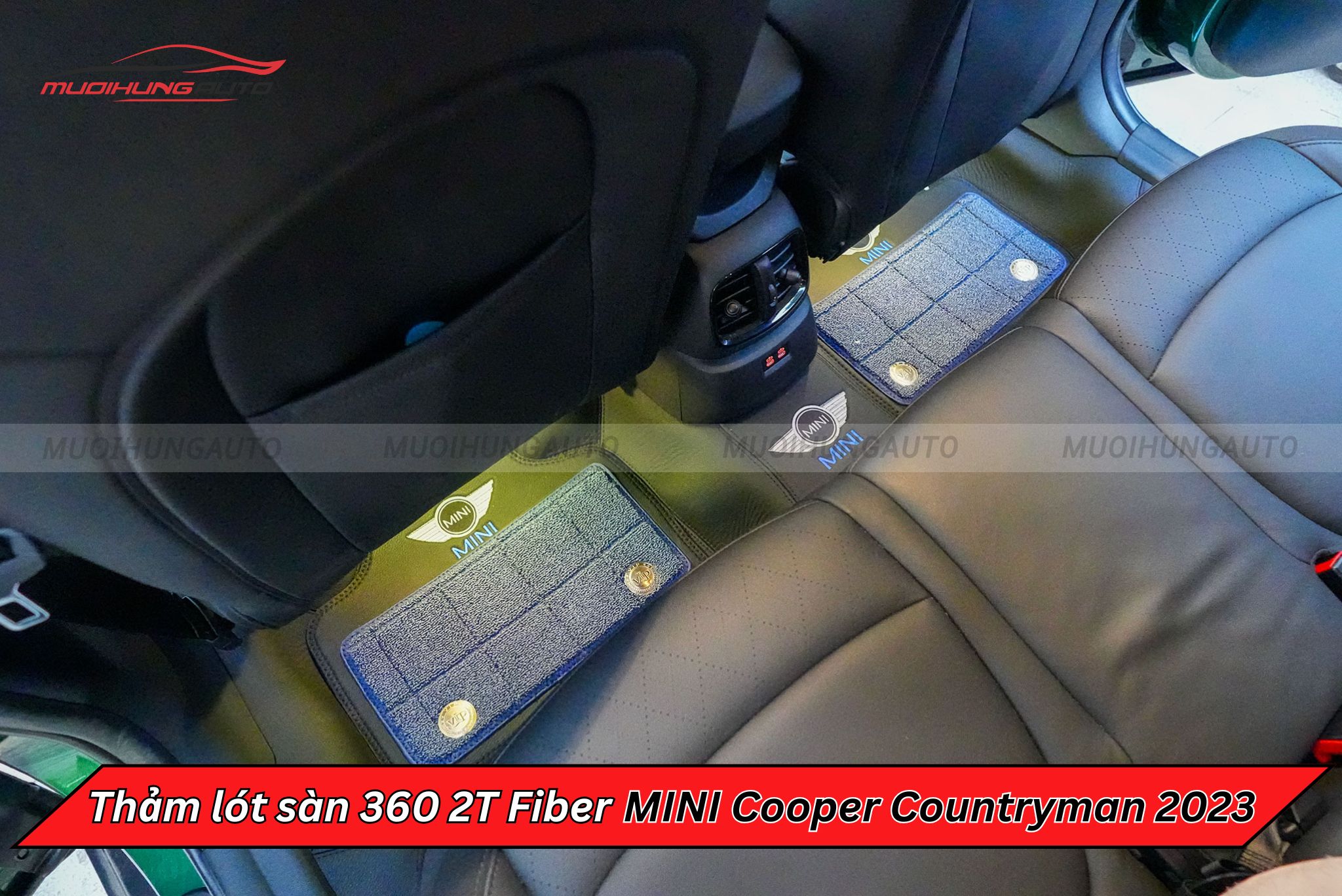 Thảm lót sàn 360 2T Fiber cho MINI Cooper Countryman 2023