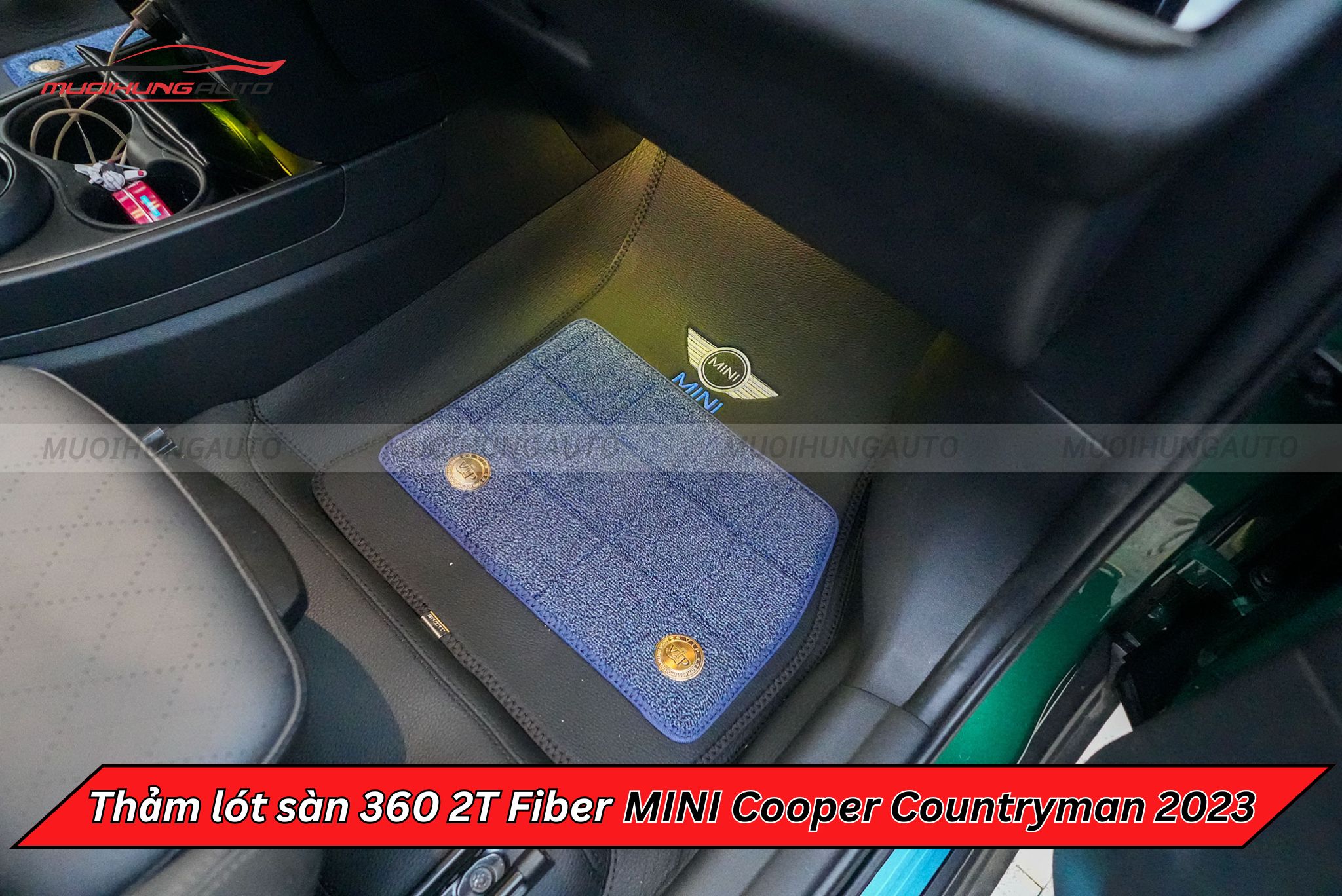 Thảm lót sàn 360 2T Fiber MINI Cooper Countryman 2023