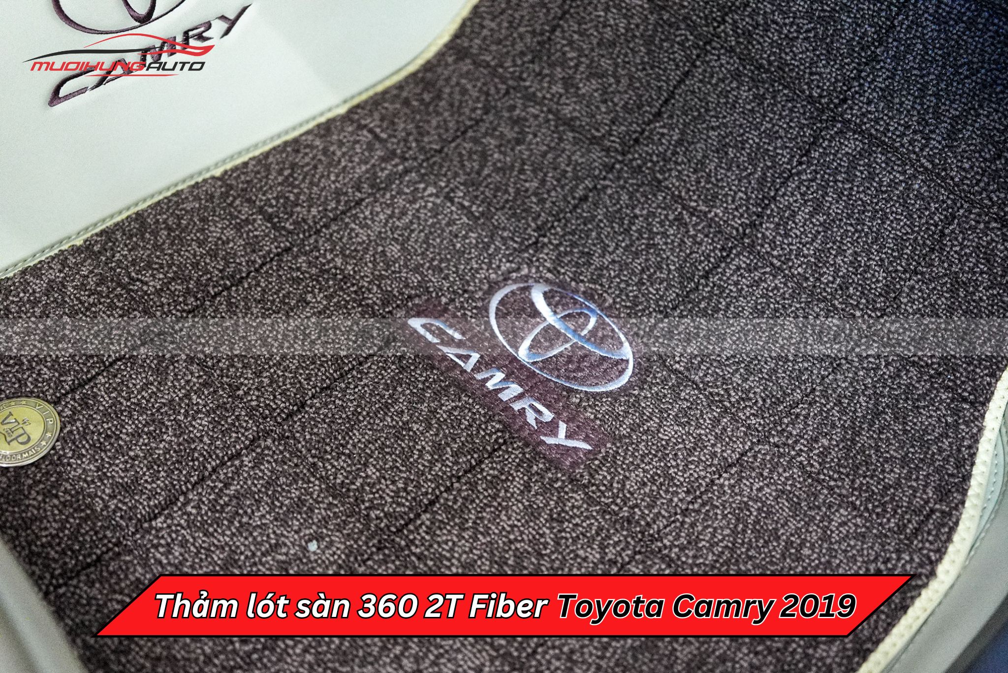 Thảm lót sàn 360 2T Fiber Toyota Camry 2019
