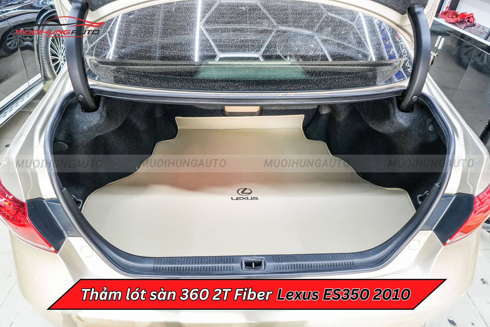 Thảm lót sàn 360 2T Fiber xe Lexus ES350 2010