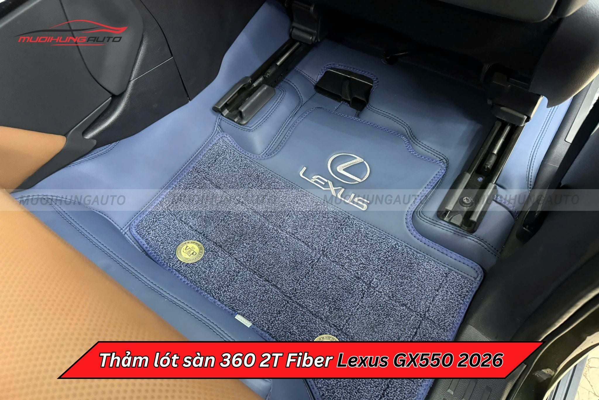 Thảm lót sàn 360 2T Fiber xe Lexus GX550 2026
