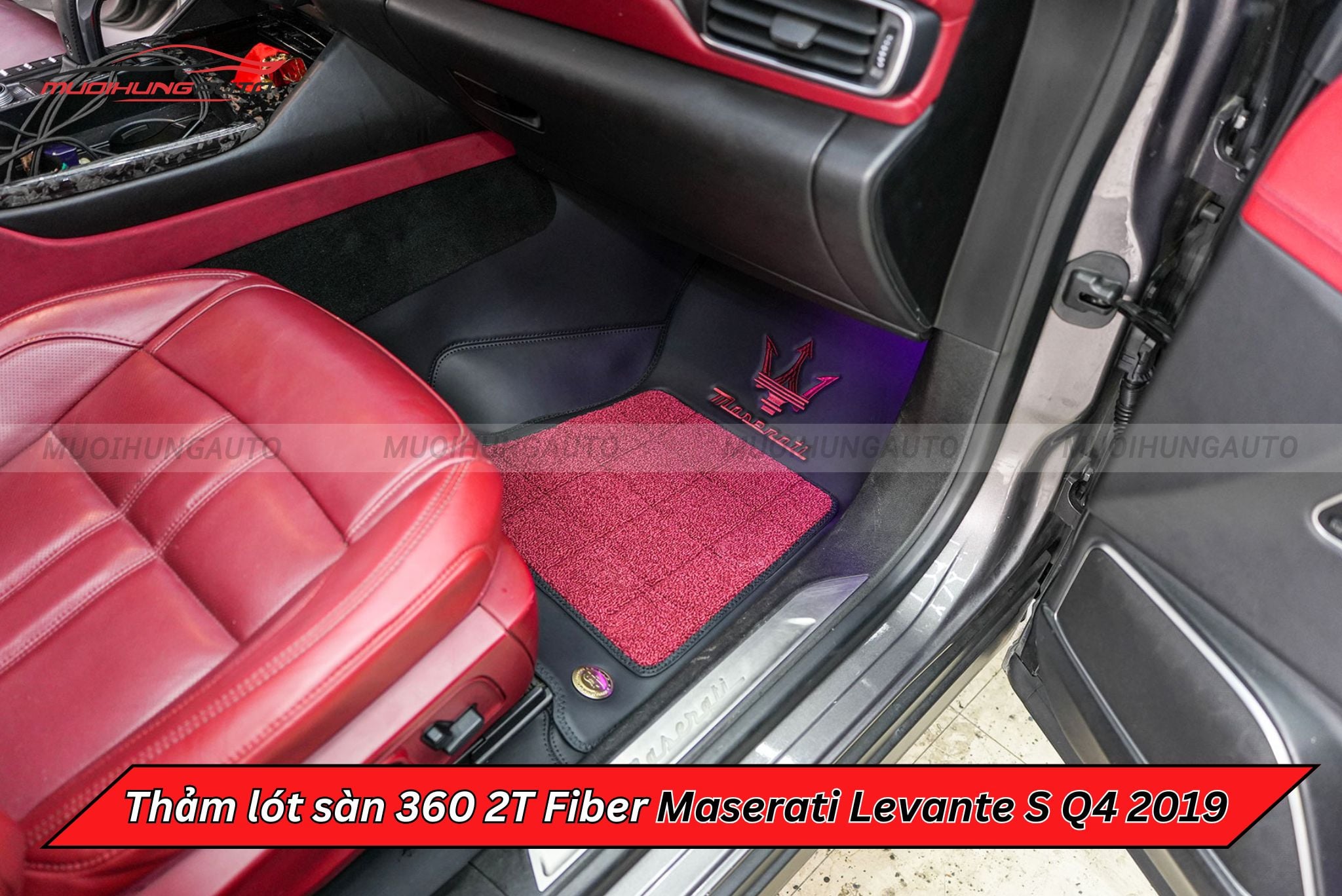 Thảm lót sàn 360 2T Fiber xe Maserati Levante S Q4 2019