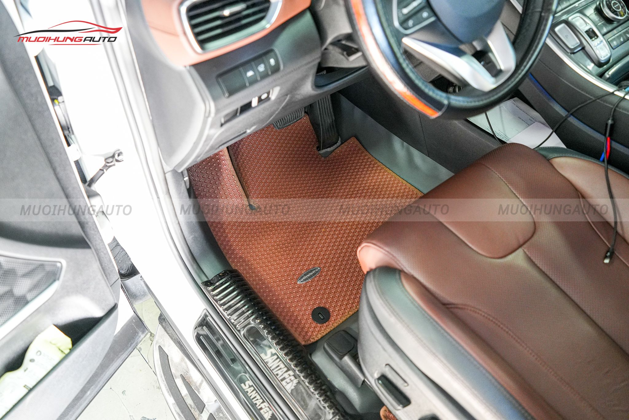 Thảm lót sàn Kata ô tô Hyundai Santafe 2019
