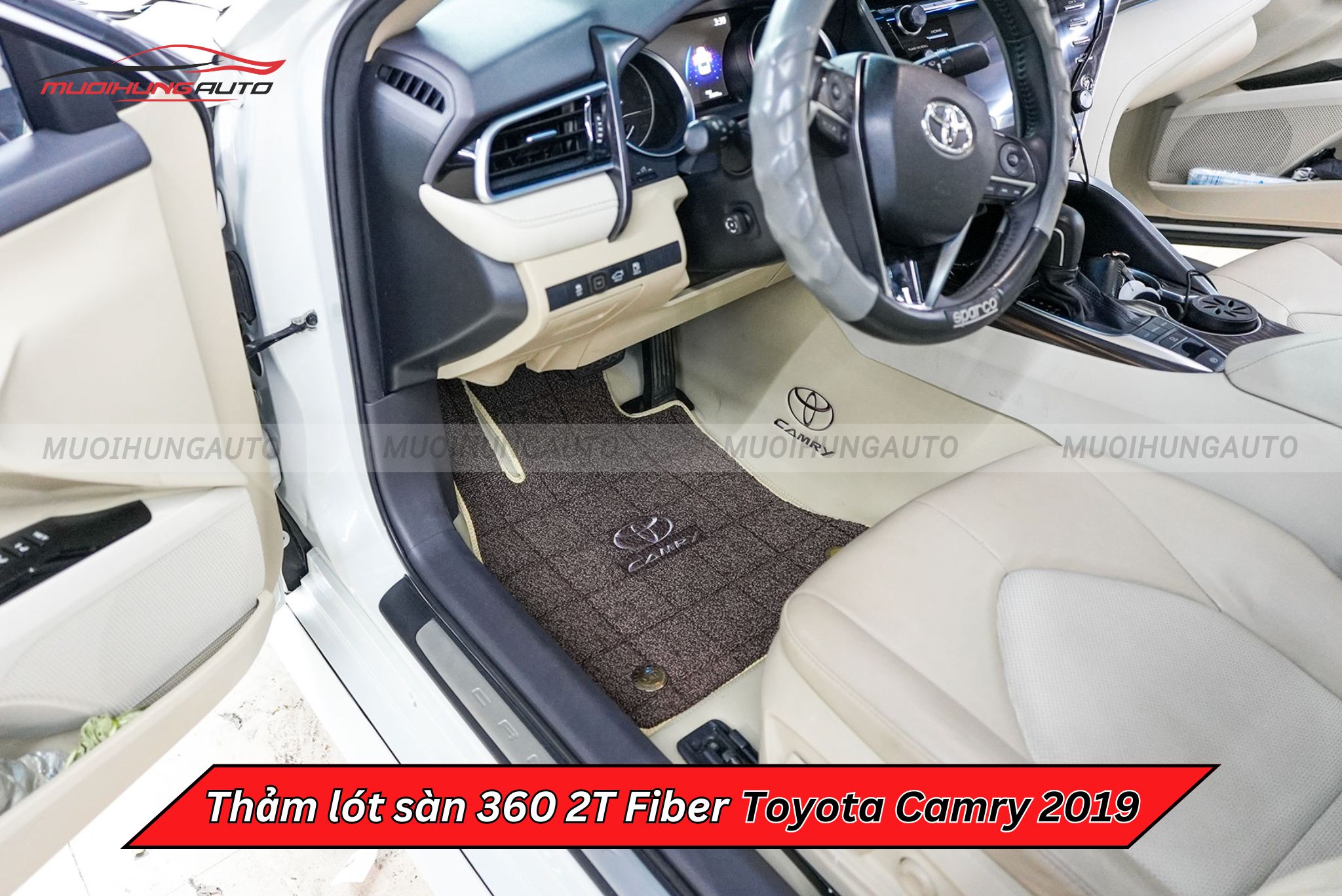 Thảm lót sàn ô tô 360 2T Fiber Toyota Camry 2019